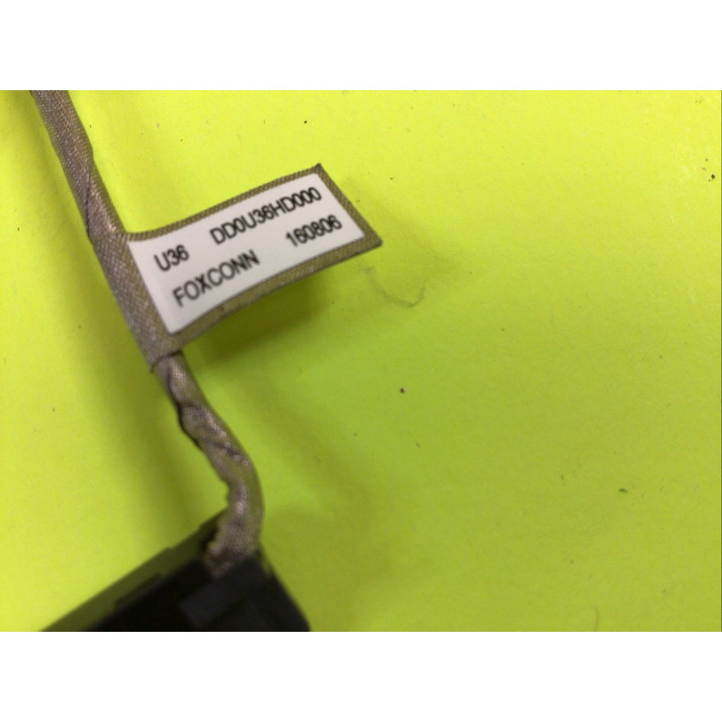 HP 15-f222wm SATA Hard Drive Connector Cable HDD Caddy and Screws DD0U36HD000