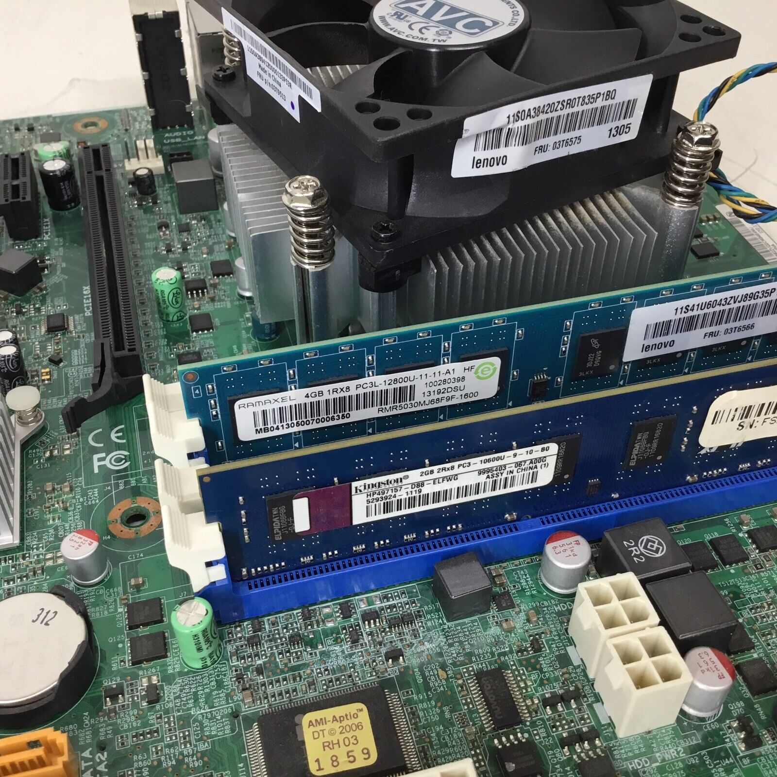 Lenovo DDR3 Motherboard 4551-000430-10 ThinkCentre M Series 6GB RAM