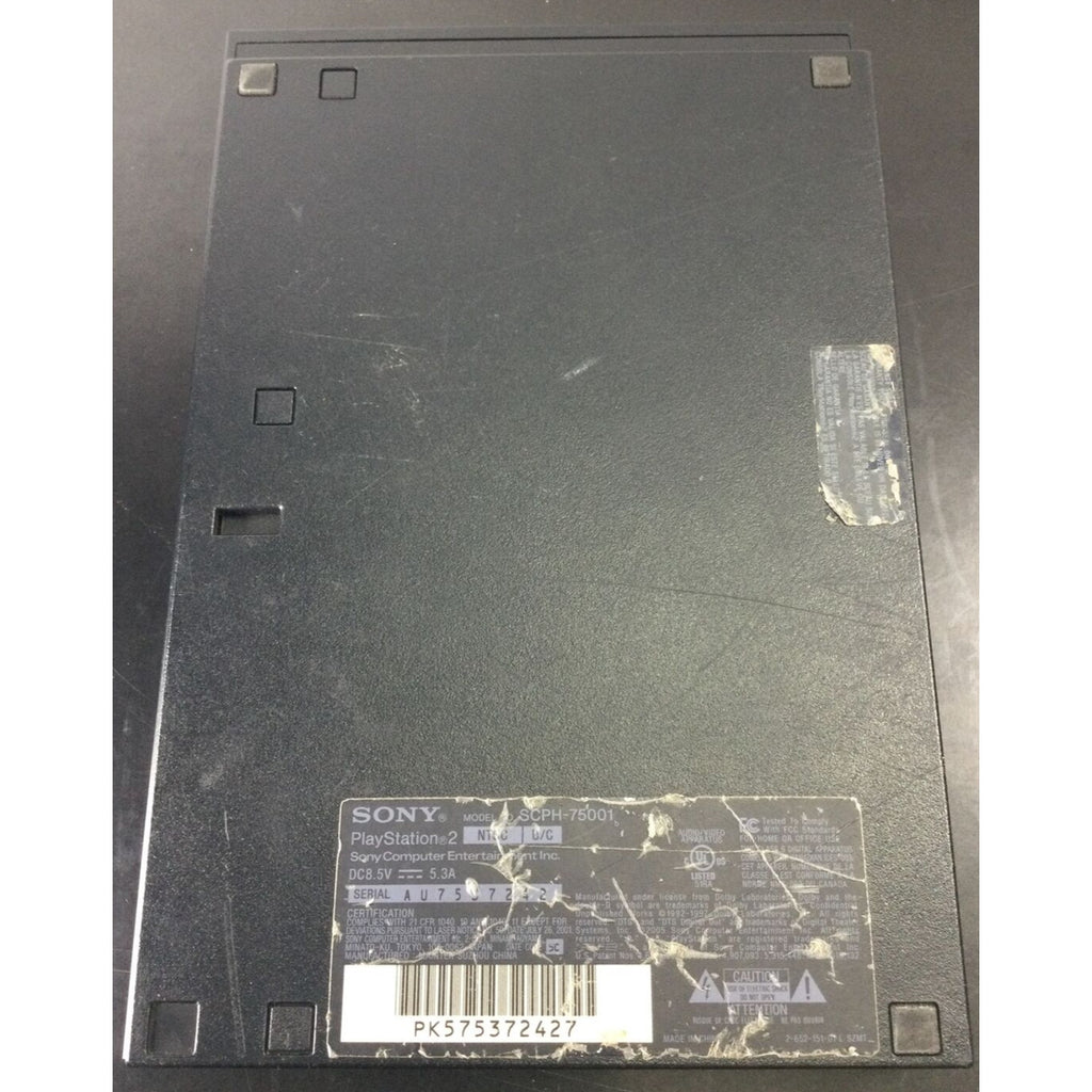 PlayStation 2 PS2 Slim Console SCPH-75001 Black Console Only