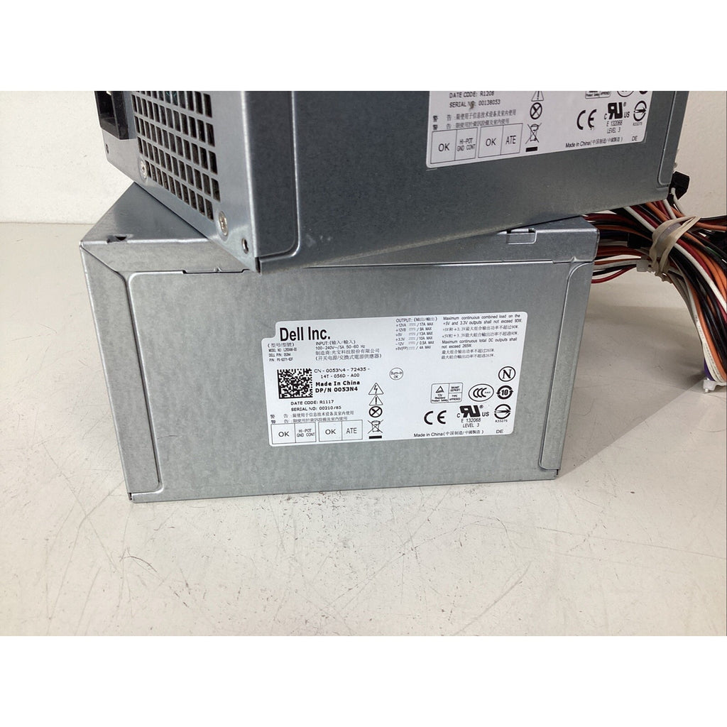 Lot of 2 - Dell L265AM-00 0053N4 053N4 265W Power Supply