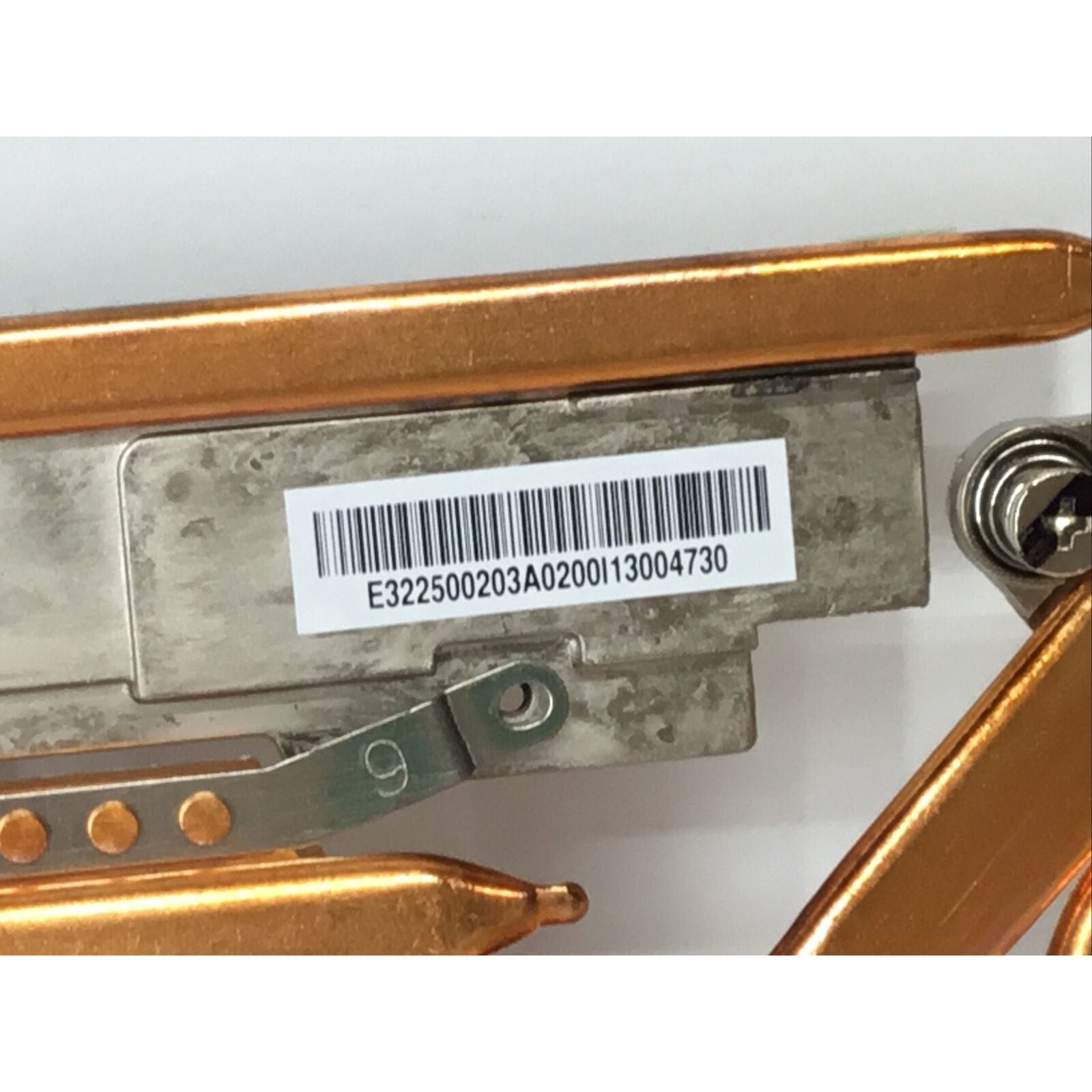 MSI GE63 Raider RGB 8RF Heat Sink And Fan Assembly W/ Thermal Pads