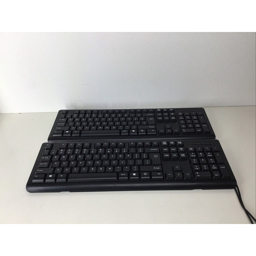 Lot of 2 - iMicro 104-key USB Wired Keyboard KB-US9821