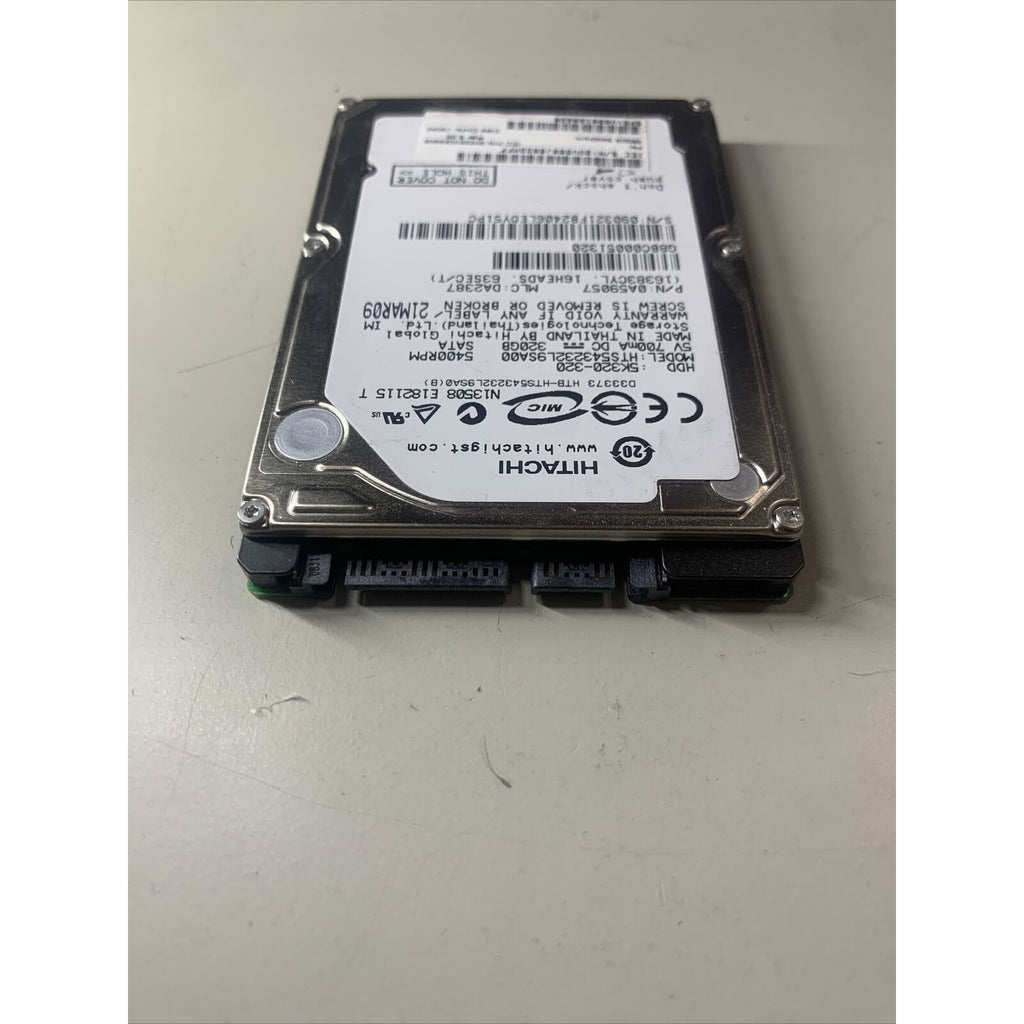 Hitachi 320GB Laptop hard drive 2.5" Travelstar 5K320-320 5400RPM HTS543239SA00