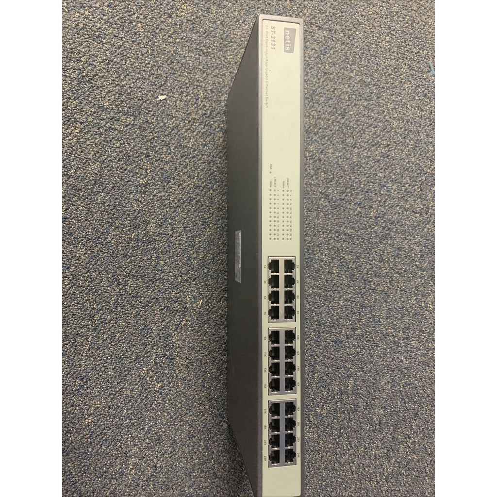 NETIS ST-3131/ST3124G 24 PORT RACK-MOUNTABLE GIGABIT ETHERNET Network Switch