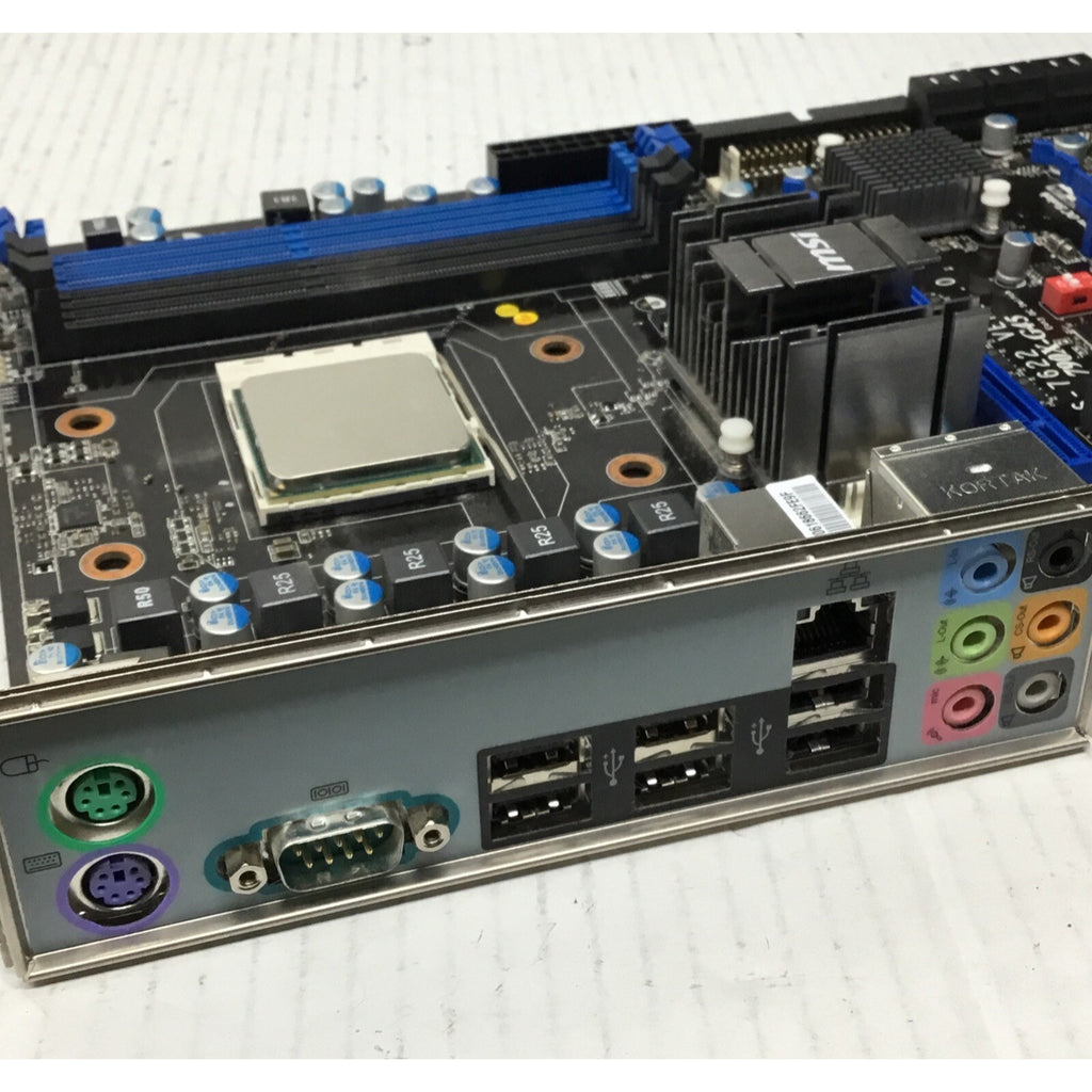 MSI ATX Motherboard 790X-G45 MS-7622 W/ AMD Phenom II & IO Shield