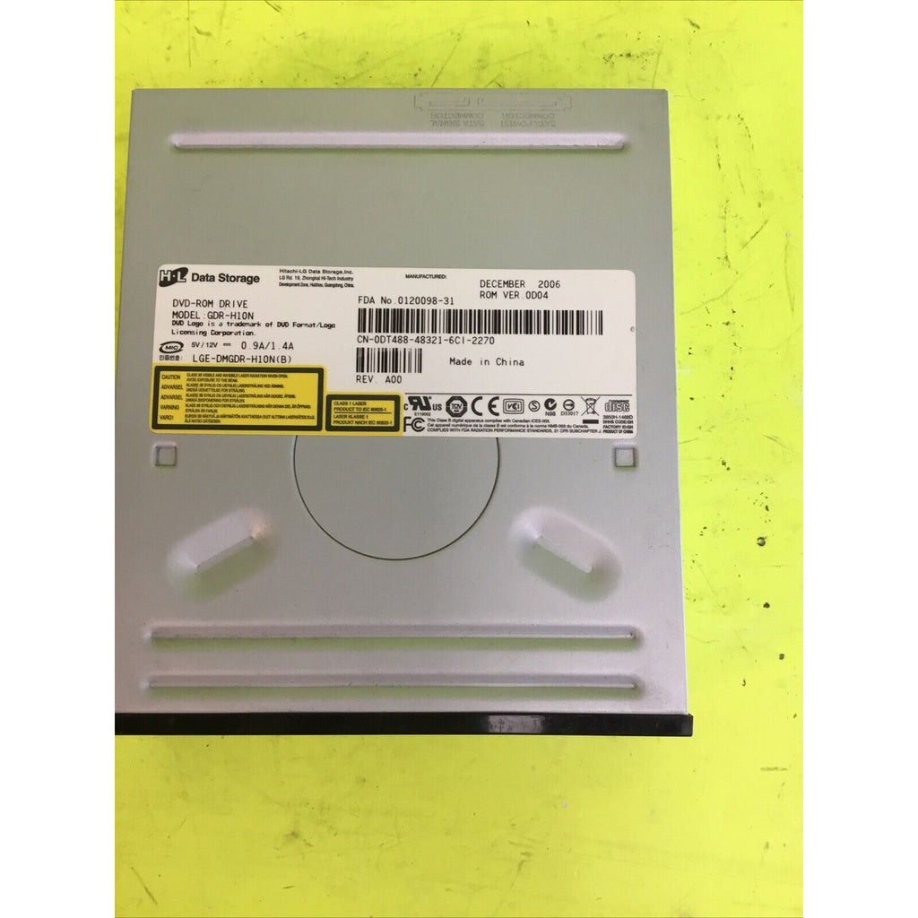 HP HEWLETT PACKARD MODEL GDR-H10N DVD-ROM DRIVE GDR-H10N, DVD ROM SATA 16X