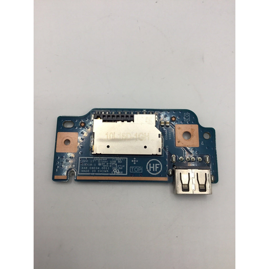 HP Laptop 17-x116dx USB Board 45508E030001 15918-1