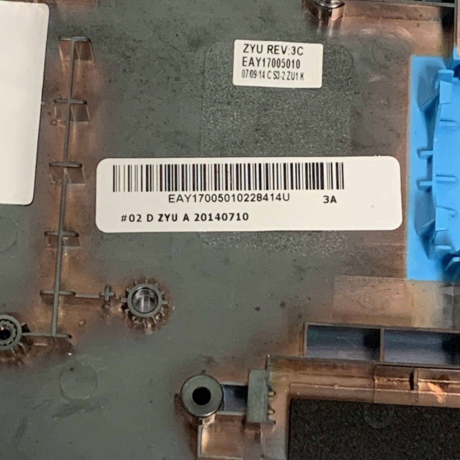 HP Pavilion 17 EAY17005010 Bottom Base Enclosure For 17-f028 Laptop - Blue