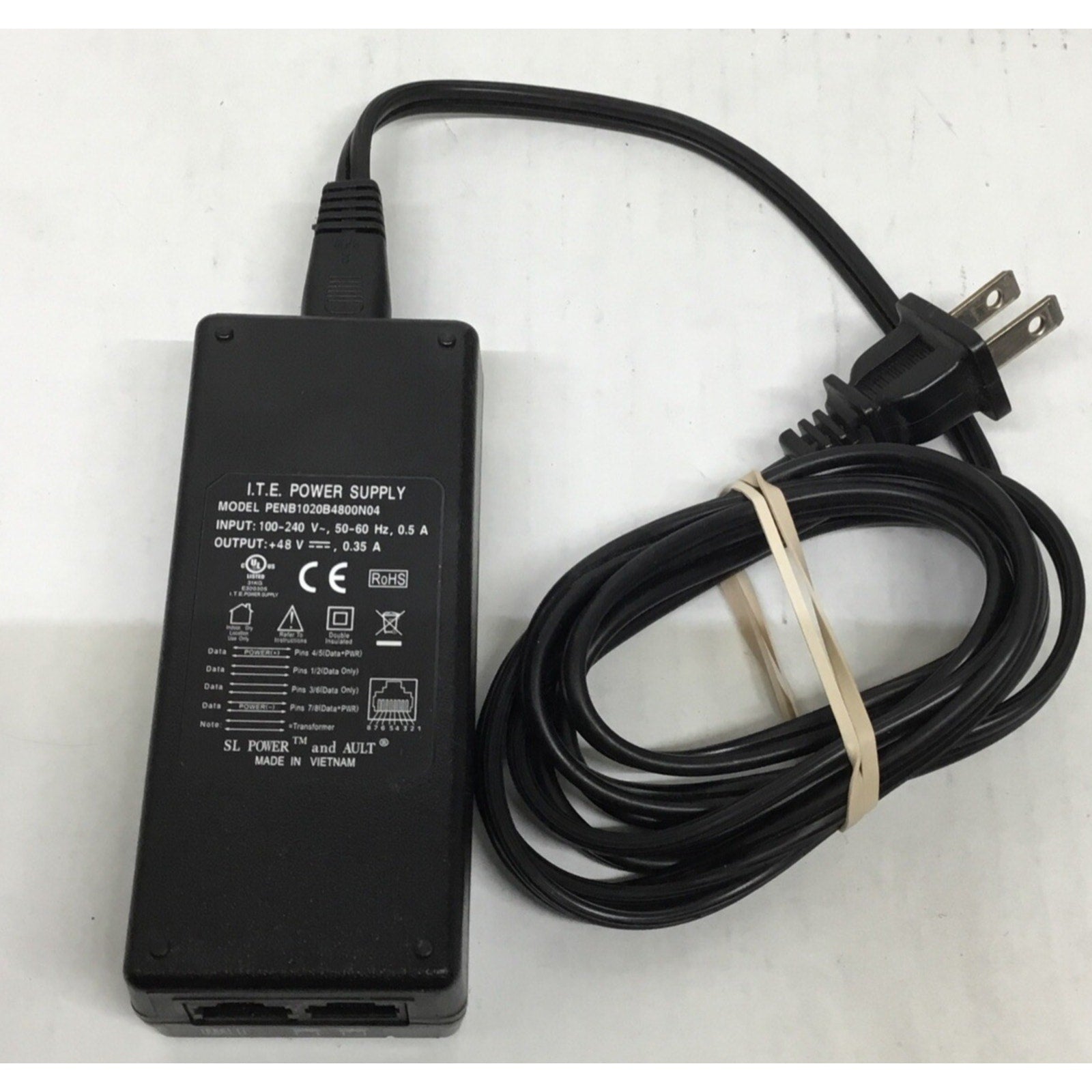 ITE Power Supply PENB1020B4800N04 48V Ethernet PoE Injector