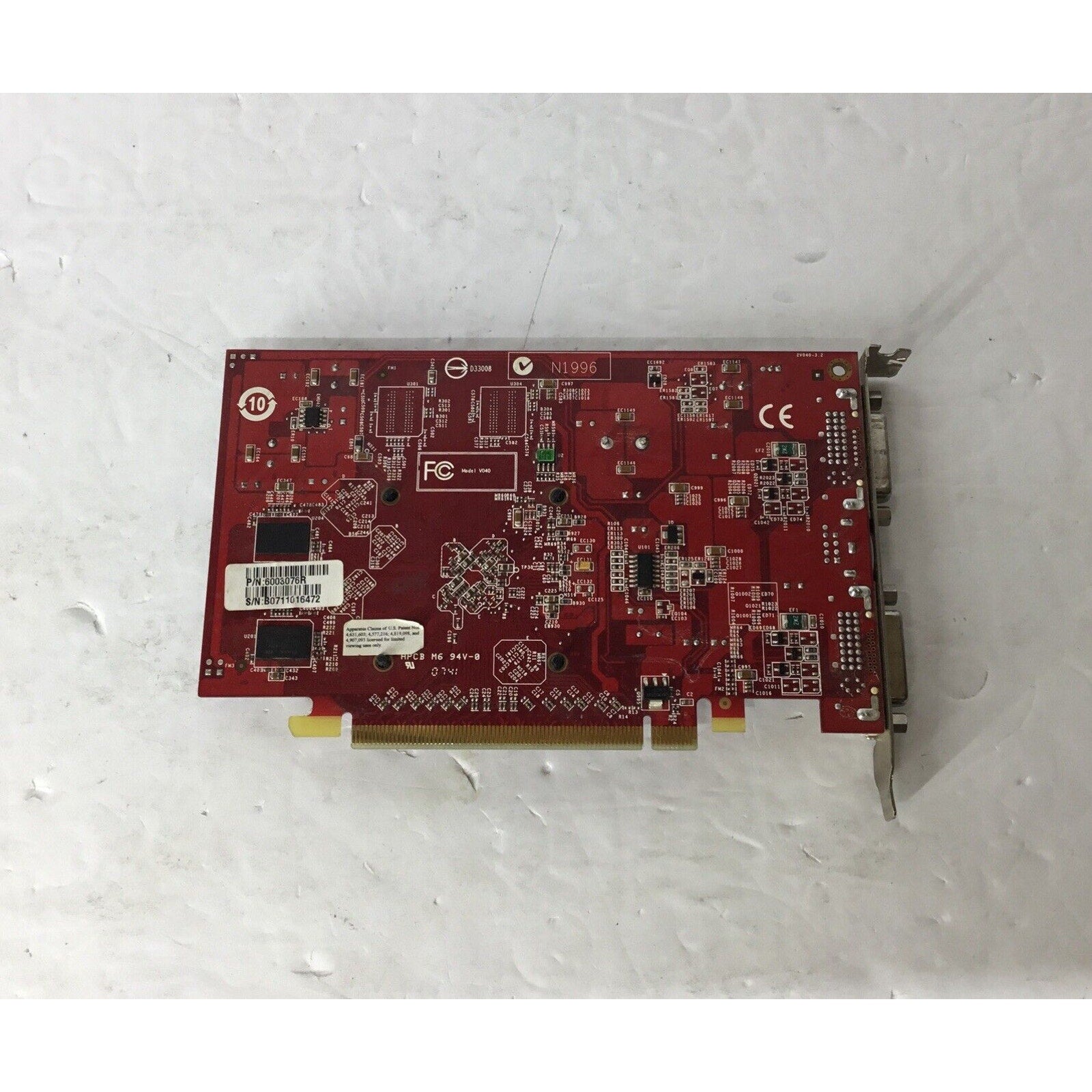 Gateway 6003076R PCI-E x16 Video Card ATI Radeon x1300 ATI MSI w/Fan V040