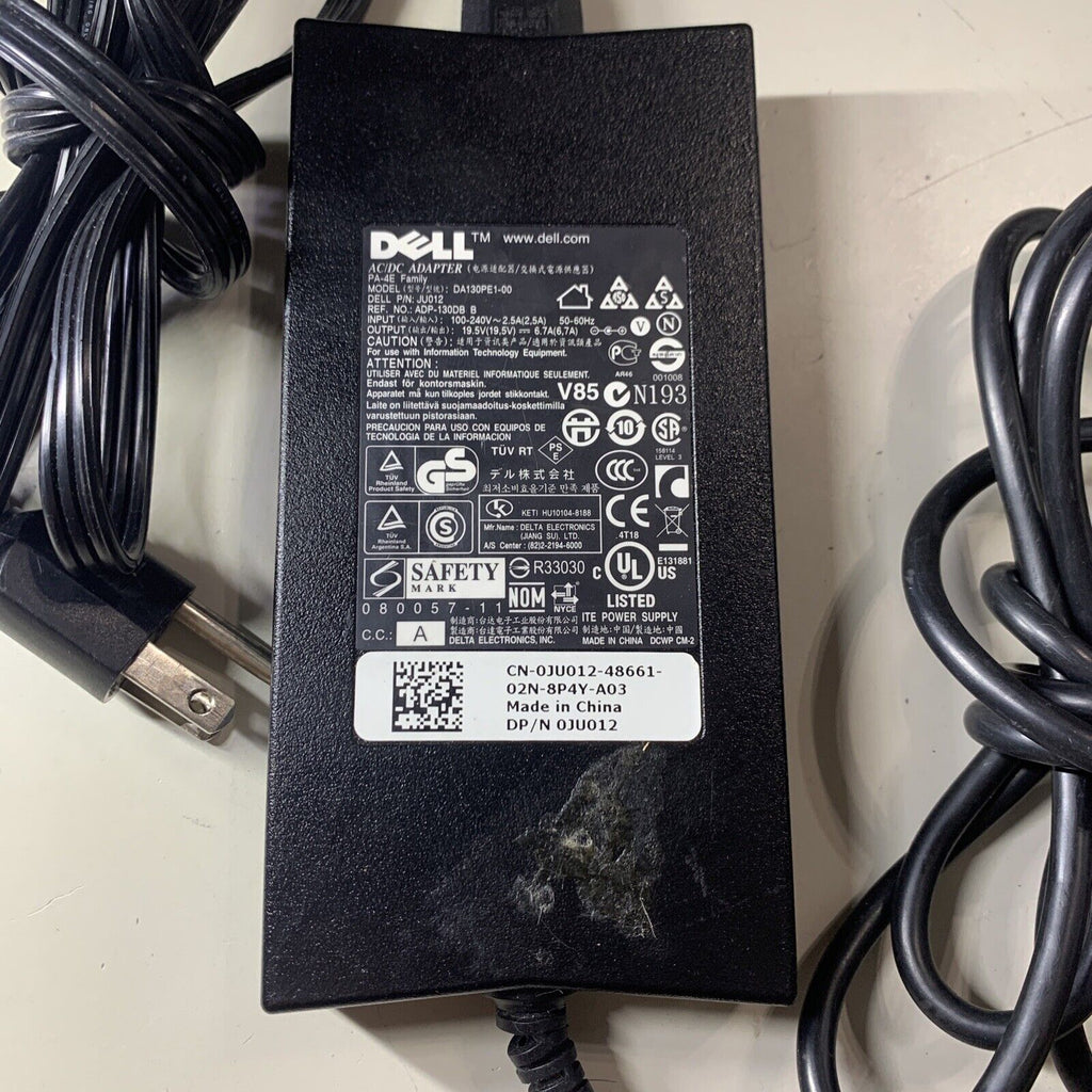 Dell 0JU012 OptiPlex 130W AC Adapter DA130PE1-00 ADP-130DB B (PA-4E Family)