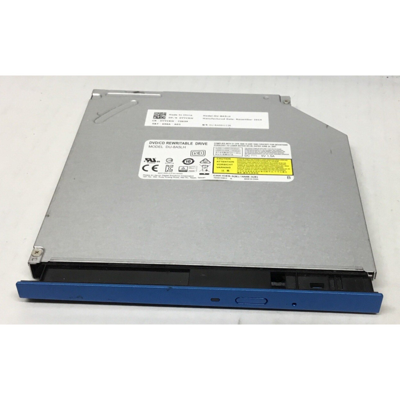 Genuine Dell Latitude 3540 - Blue Bezel Internal CD/DVD±RW Disk Drive - 0YYCRW
