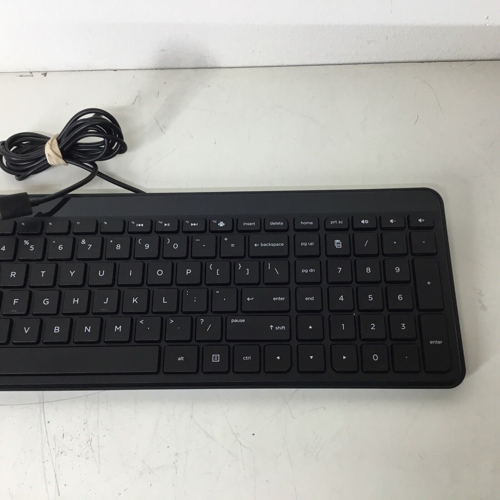 HP SK-2028 Wired Slim USB Keyboard 801526-001