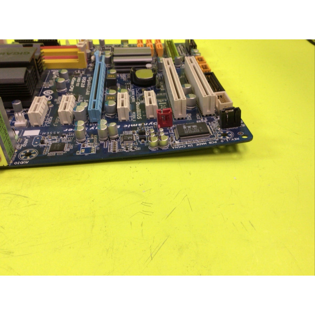 Gigabyte GA-EP45-UD3LR Socket 775 Motherboard Boots to BIOS FOR PARTS or REPAIR