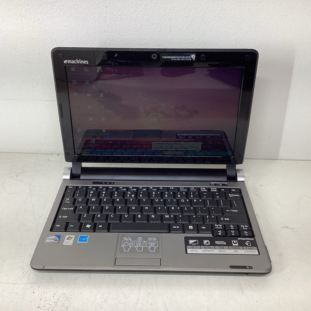 Emachines M250-1915 10.1" Laptop Intel Atom N270 1GB RAM 160GB HDD
