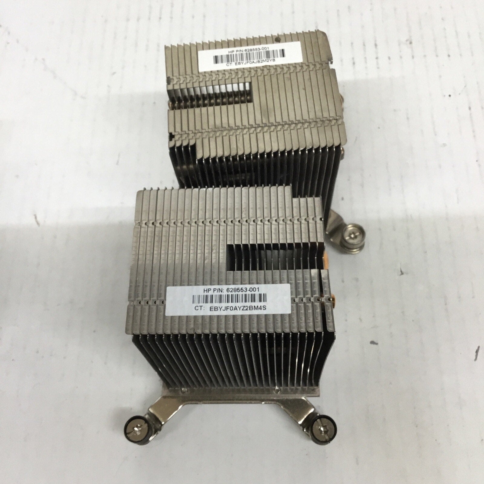 Lot of 2 HP Pro 6200 6300 8200 8300 SFF CPU Heatsink 628553-002 628553- 001