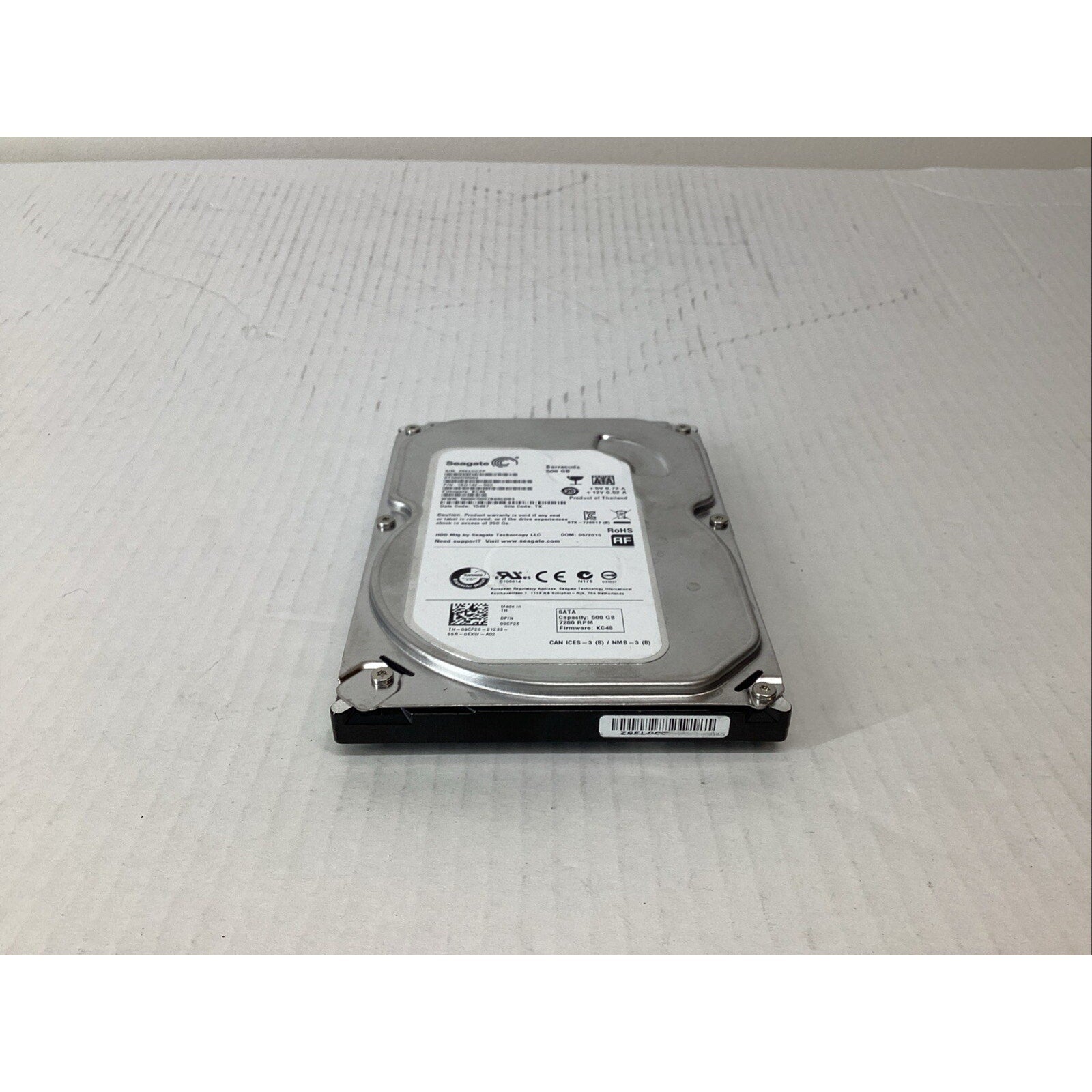 Seagate Barracuda ST500DM002 3.5" 500GB 7200RPM SATA Hard Drive 1BD142-502
