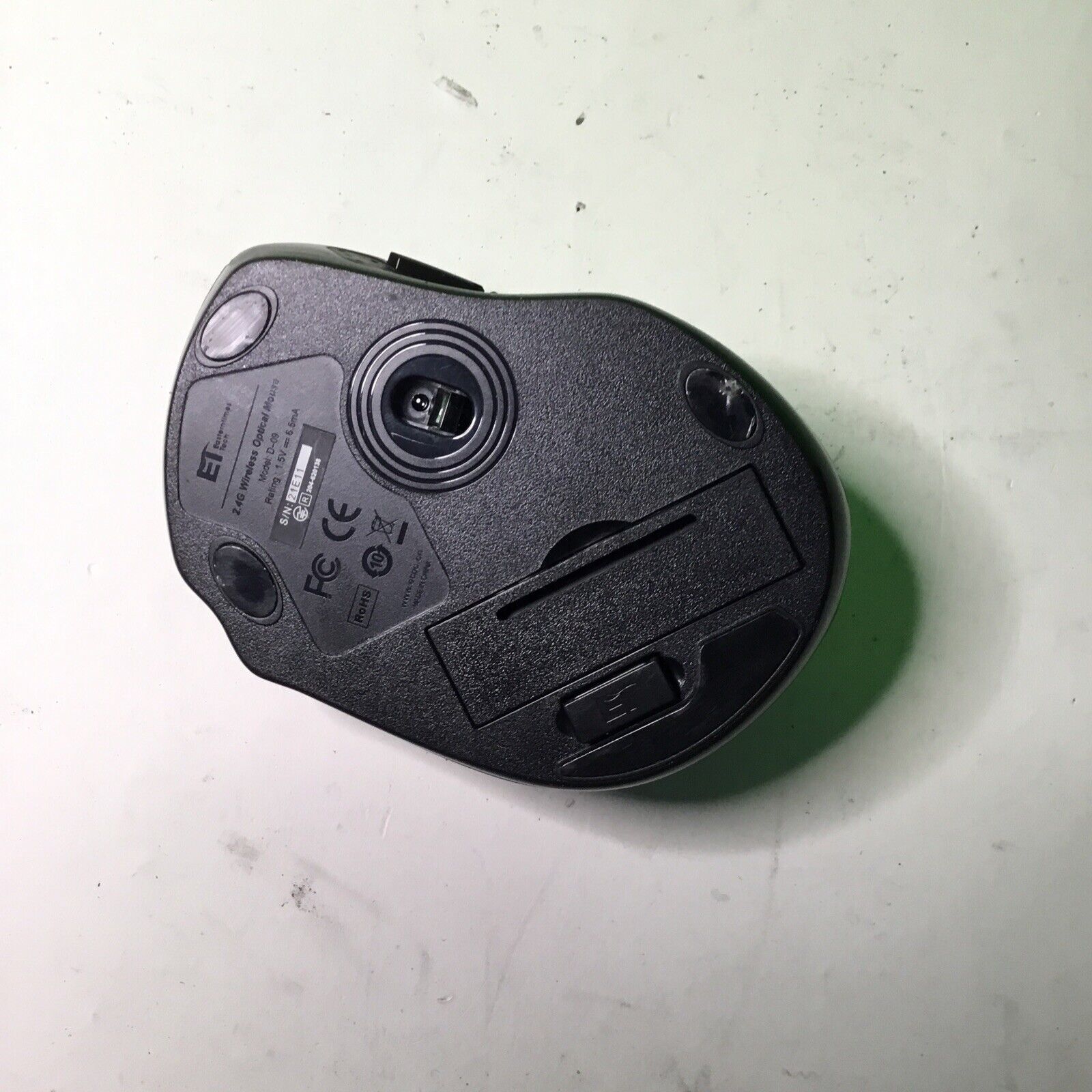 Easterntimes Tech D-09 4800-DPI Scroll Wheel 2.4G Wireless Optical Gaming Mouse