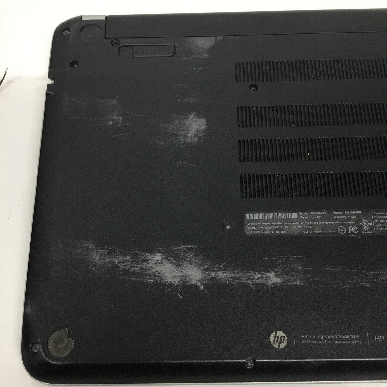 HP 14-F027CL Pavilion Laptop AMD A8-5545M APU Radeon FOR PARTS READ DESC