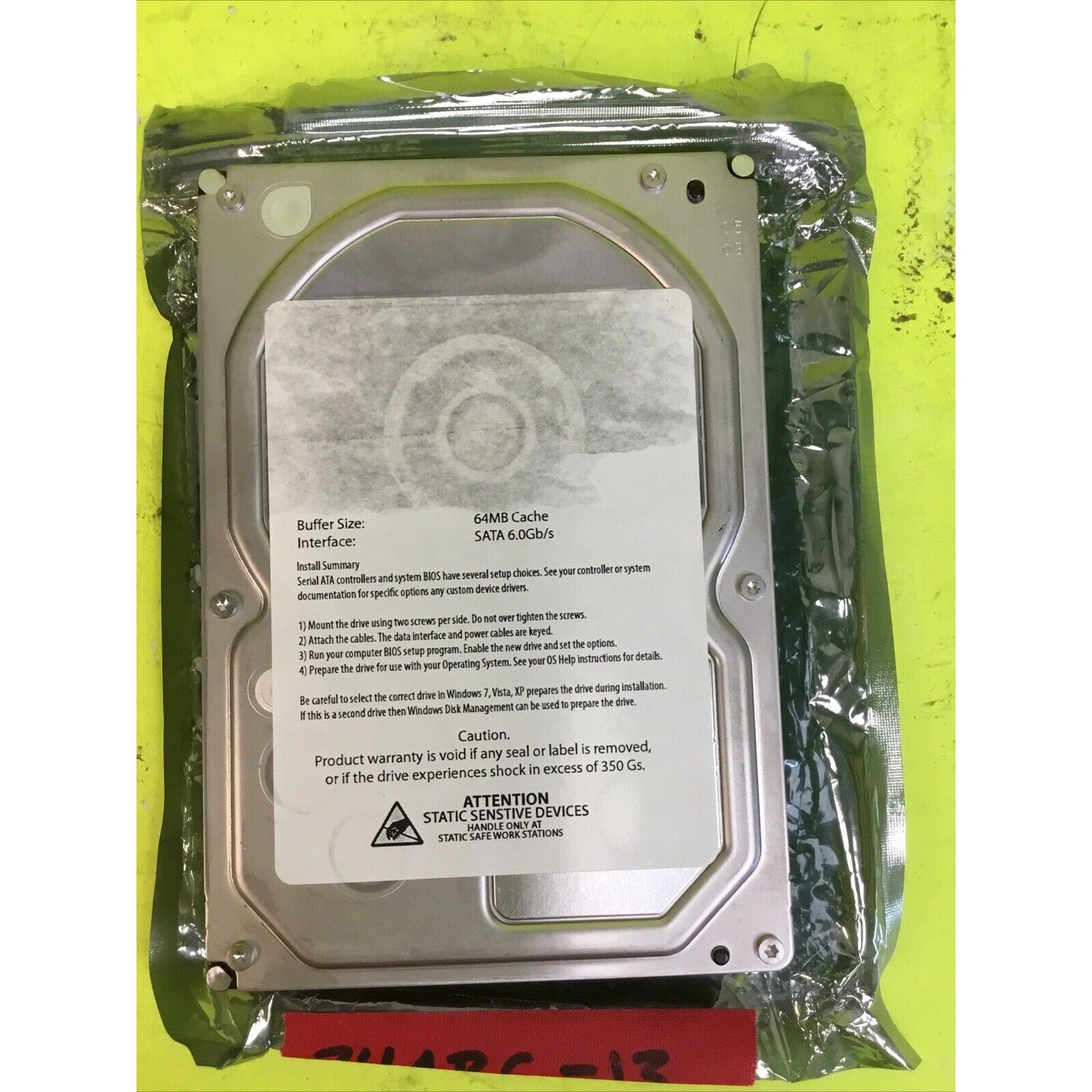 Hitachi 4TB SATA HGST HUS724040ALE640 6GB/s 7.2K 0F14683 Hard Disk Drive