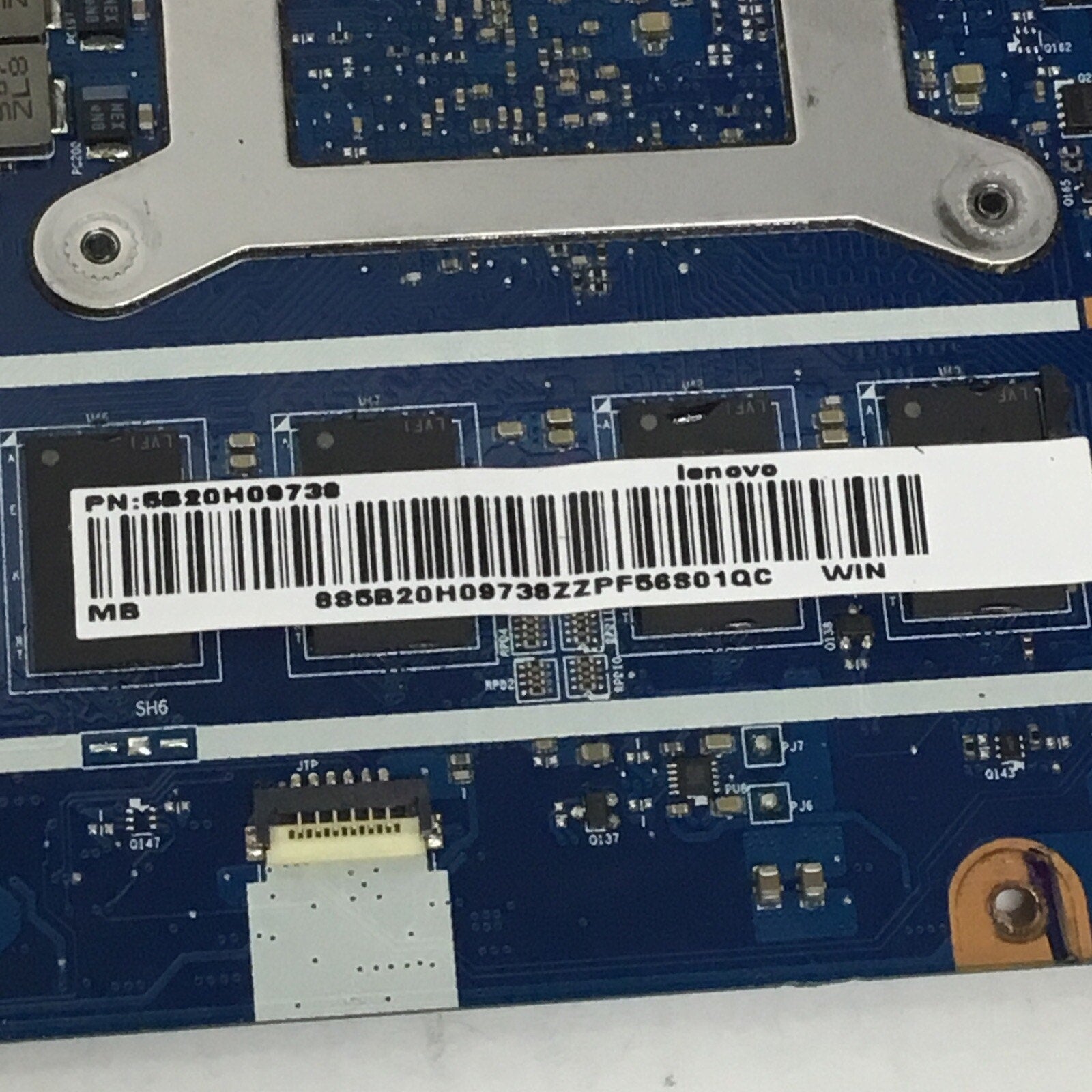 FOR PARTS Lenovo Yoga 2 11 11.6" Intel Celeron N3540 2.16GHz 4GB 5B20H09738 MOBO