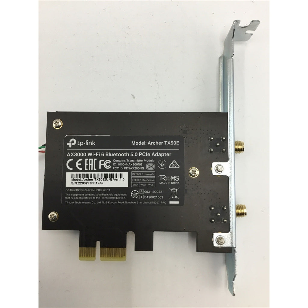 TP-Link Archer TX50E AX3000 Wi-Fi 6 + Bluetooth 5.0 PCIe Adapter – Tested