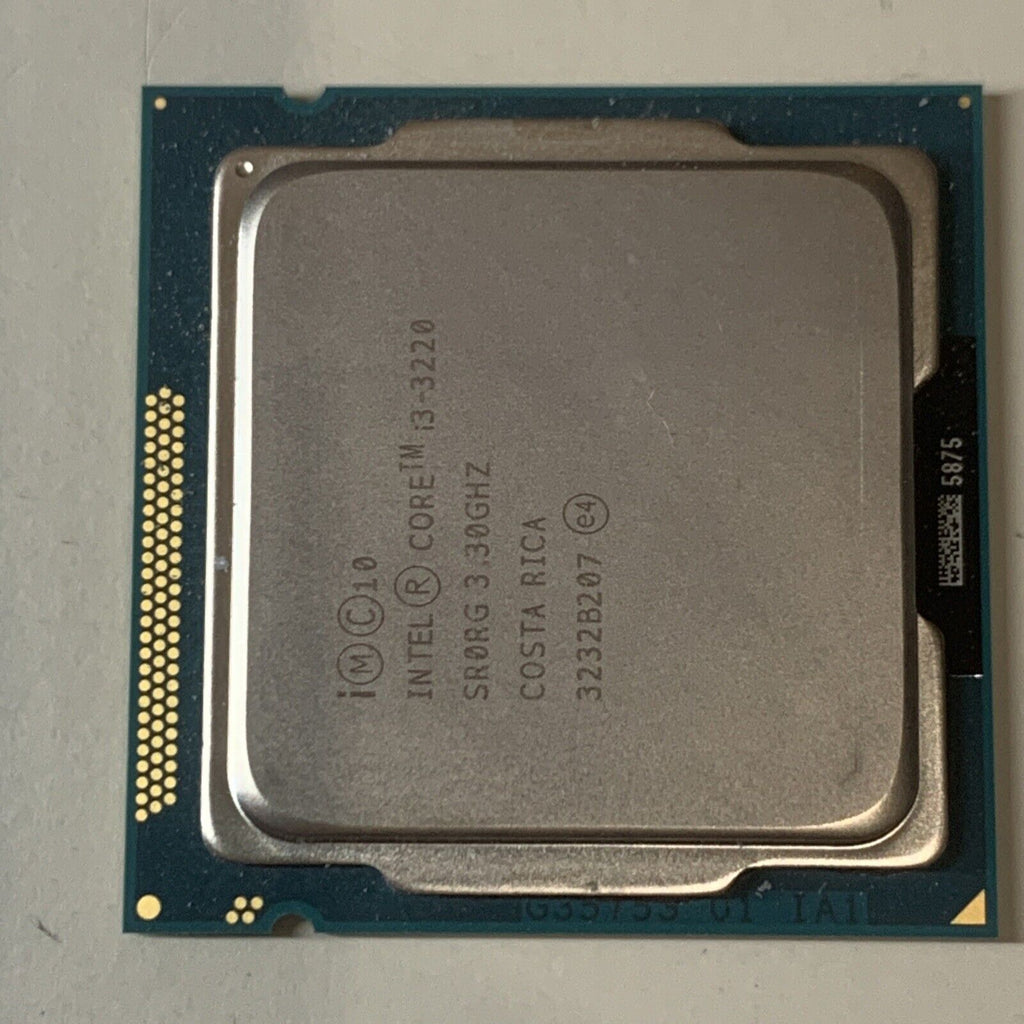 INTEL CORE i3-3220 SR0RG 3.3GHZ 3MB 5GT/s LGA1155 CPU PROCESSOR