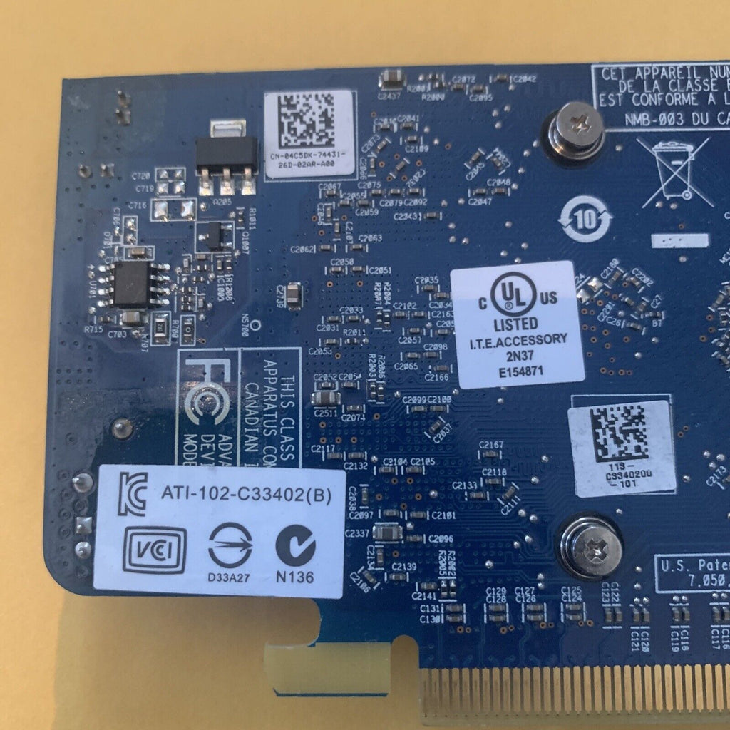 Dell/AMD Radeon 04C5DK/4C5DK HD 7570 1GB GDDR5 Low Profile Video Card