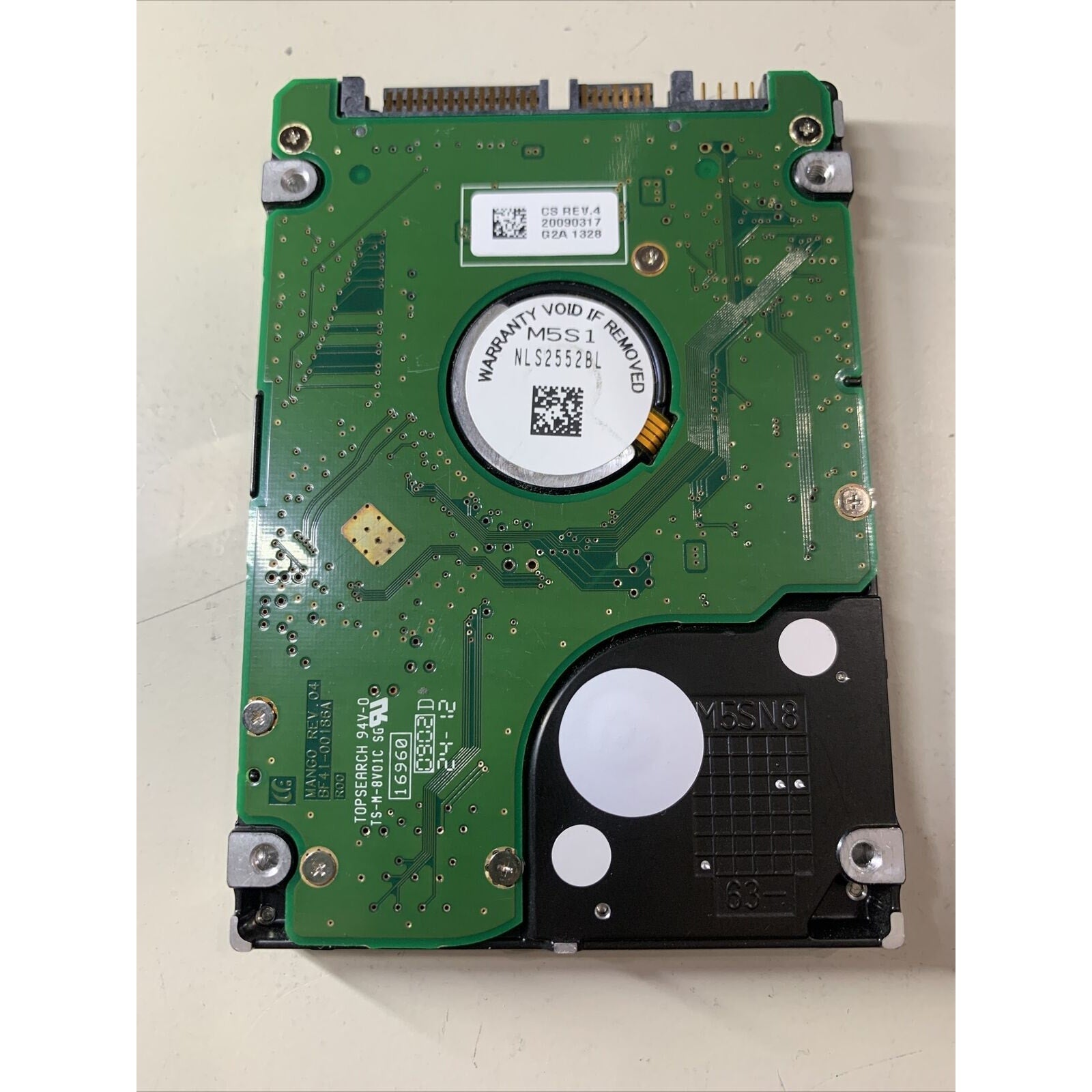 Samsung SpinPoint M5S1 HM160HI 160GB Internal HDD 5400rpm 2.5" Hard Disk Drive