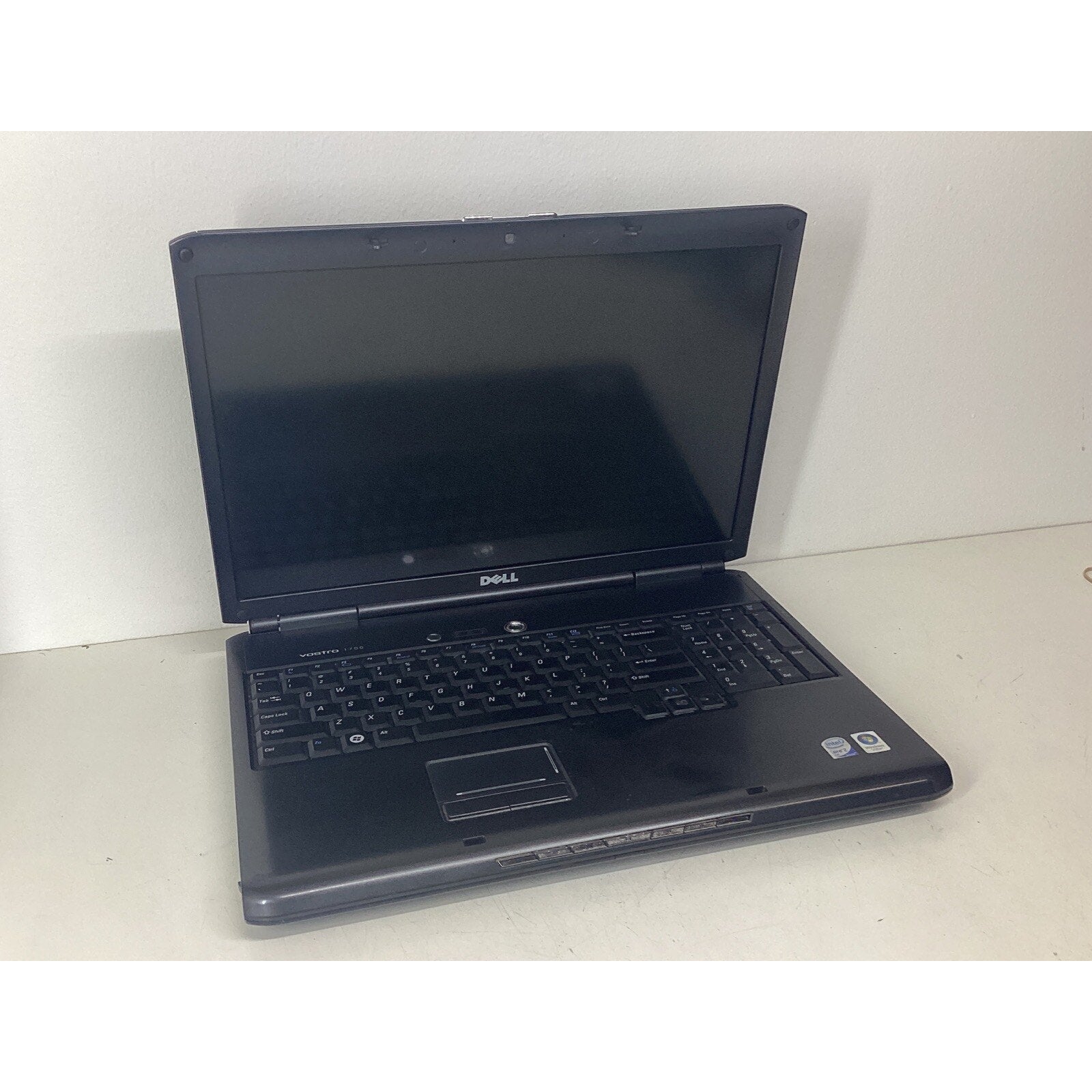 17” Dell Vostro 1700 PP22X Laptop 1 GB RAM No HDD Intel Core 2 Duo - For Parts