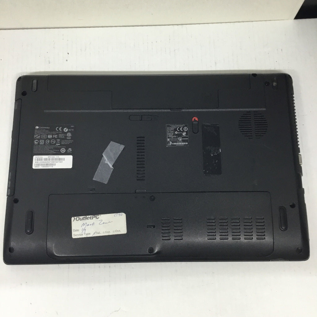Gateway PEW91 - NV55C03u - 15.5” Laptop - UNTESTED