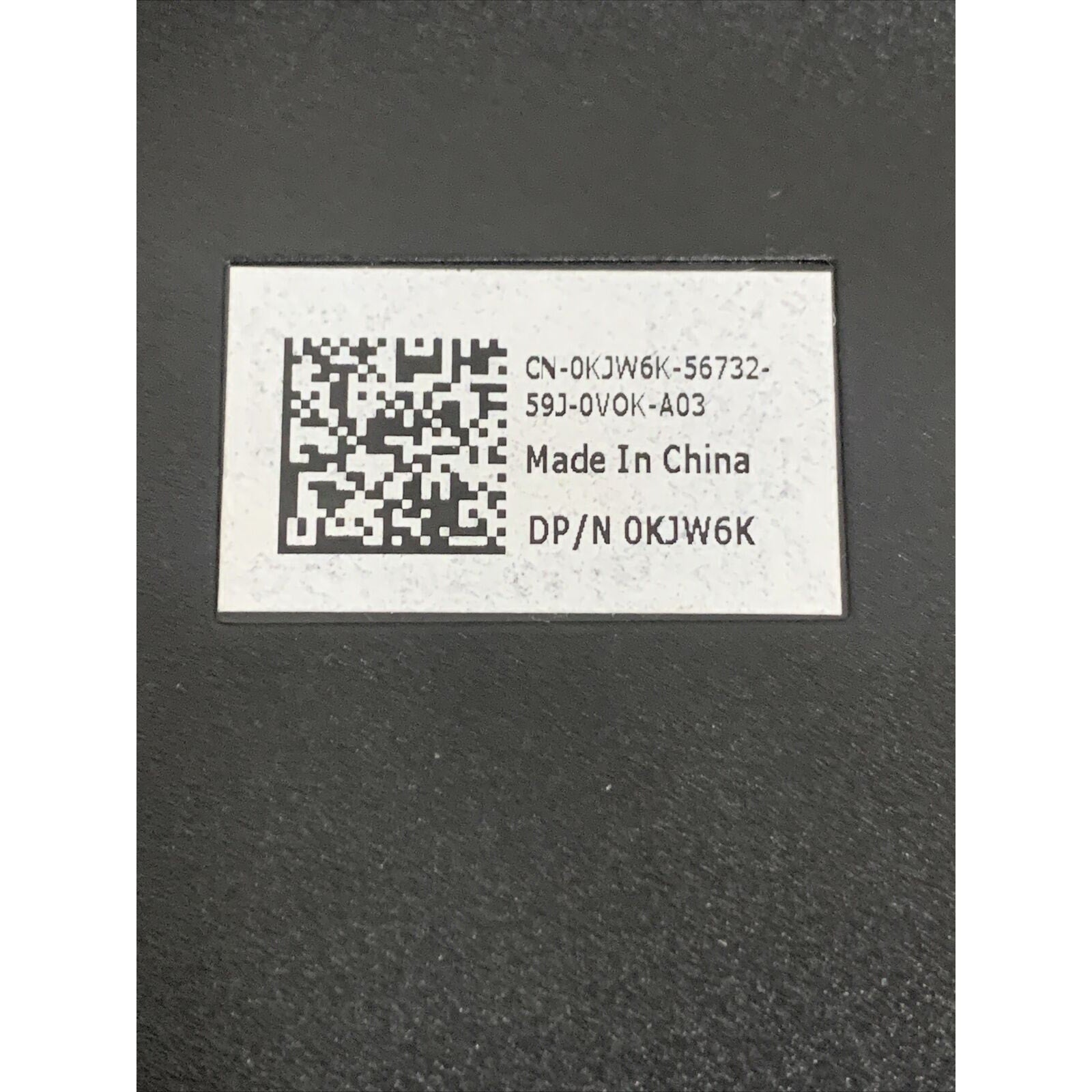 Genuine Dell Wireless Keyboard KM632 0KJW6K KJW6K (USB Receiver Not included)