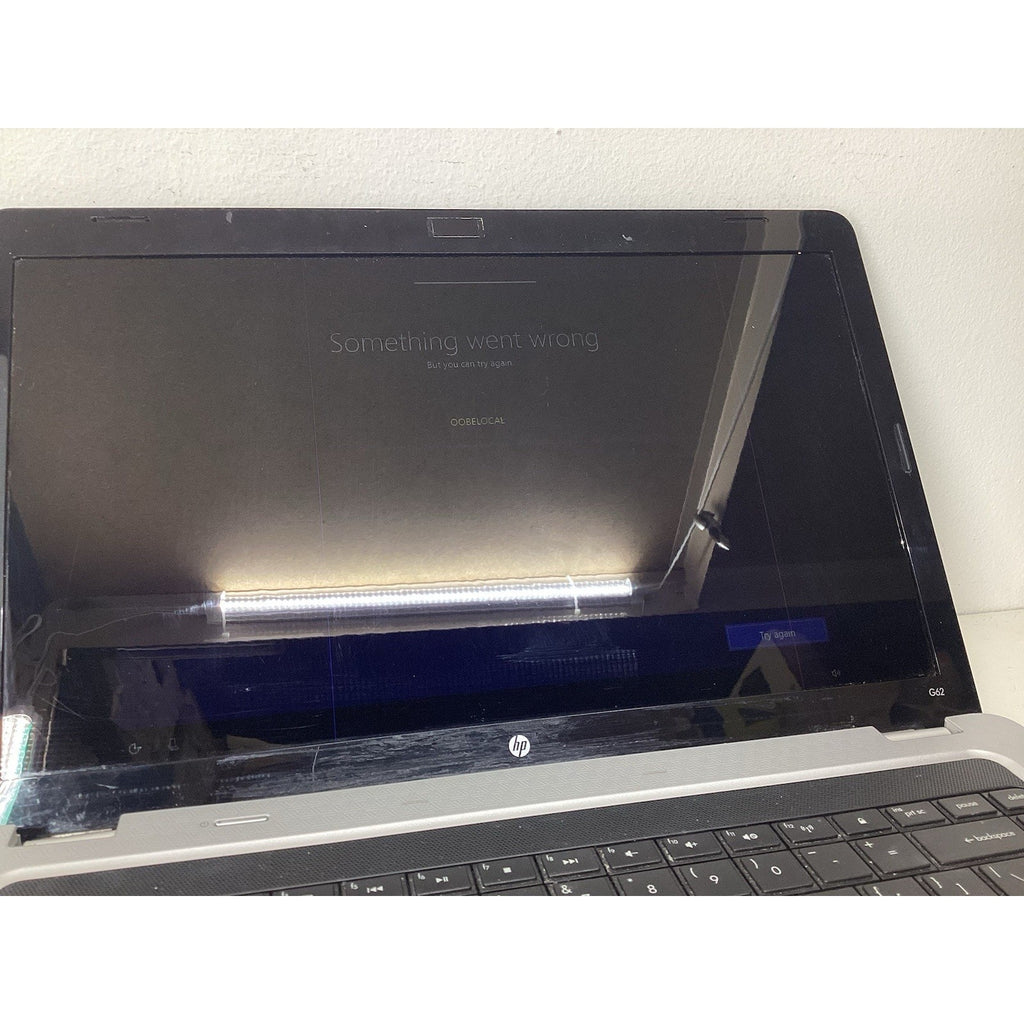 HP G62-227CL 15" Laptop AMD 3GB RAM 250GB HDD - For Parts