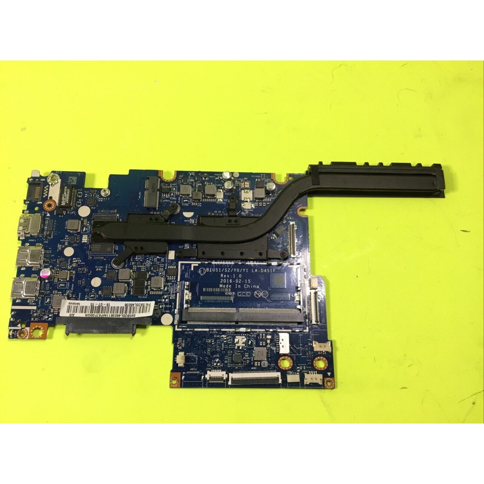 Lenovo Ideapad Flex 4 1570 Intel i7-6500U Motherboard AMD R7 M360 V2G 5B20L46036