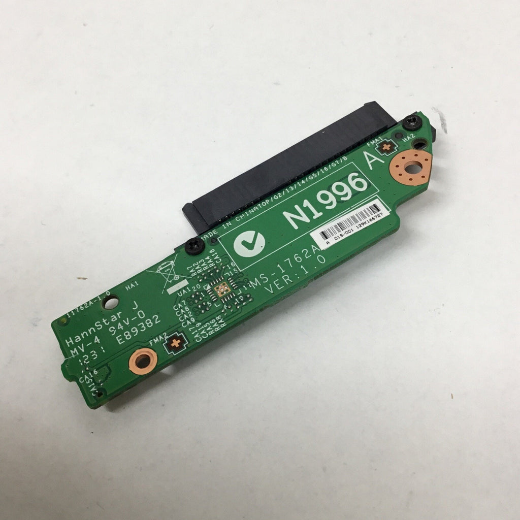 Genuine MSI GT70 MS-1762 HDD Hard Drive Board MS-1762A