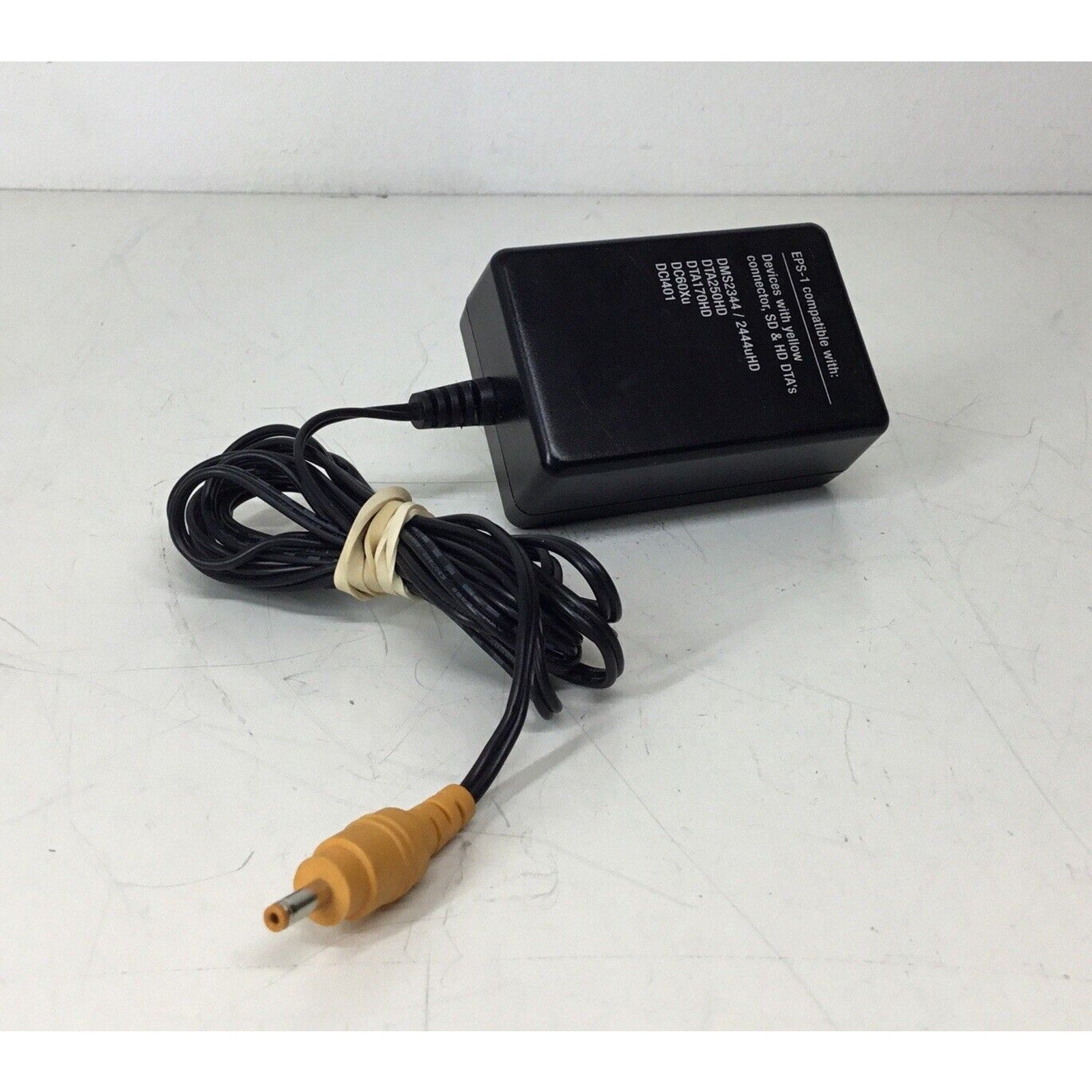 EPS-1 BrdBnd Switching Power Supply Adapter PS-1.35-515-WCX1 Yellow Plug
