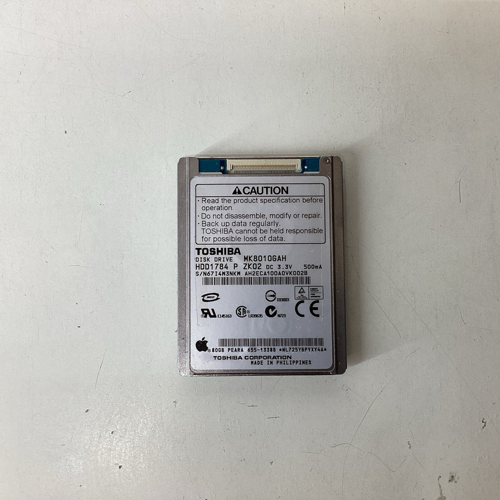 Toshiba Disk Drive For iPod Classic 5th Generation 80GB MK8010GAH - For Parts