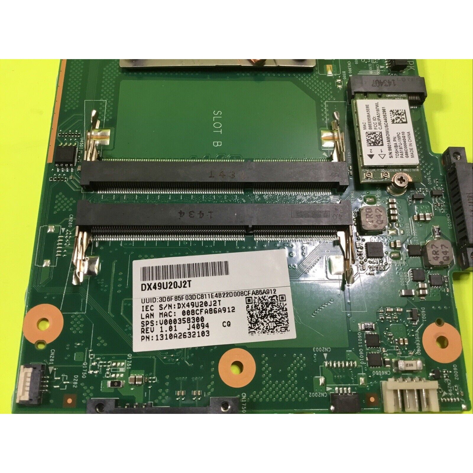 Toshiba Satellite C75D-B7350 Laptop Motherboard 1310A2632103
