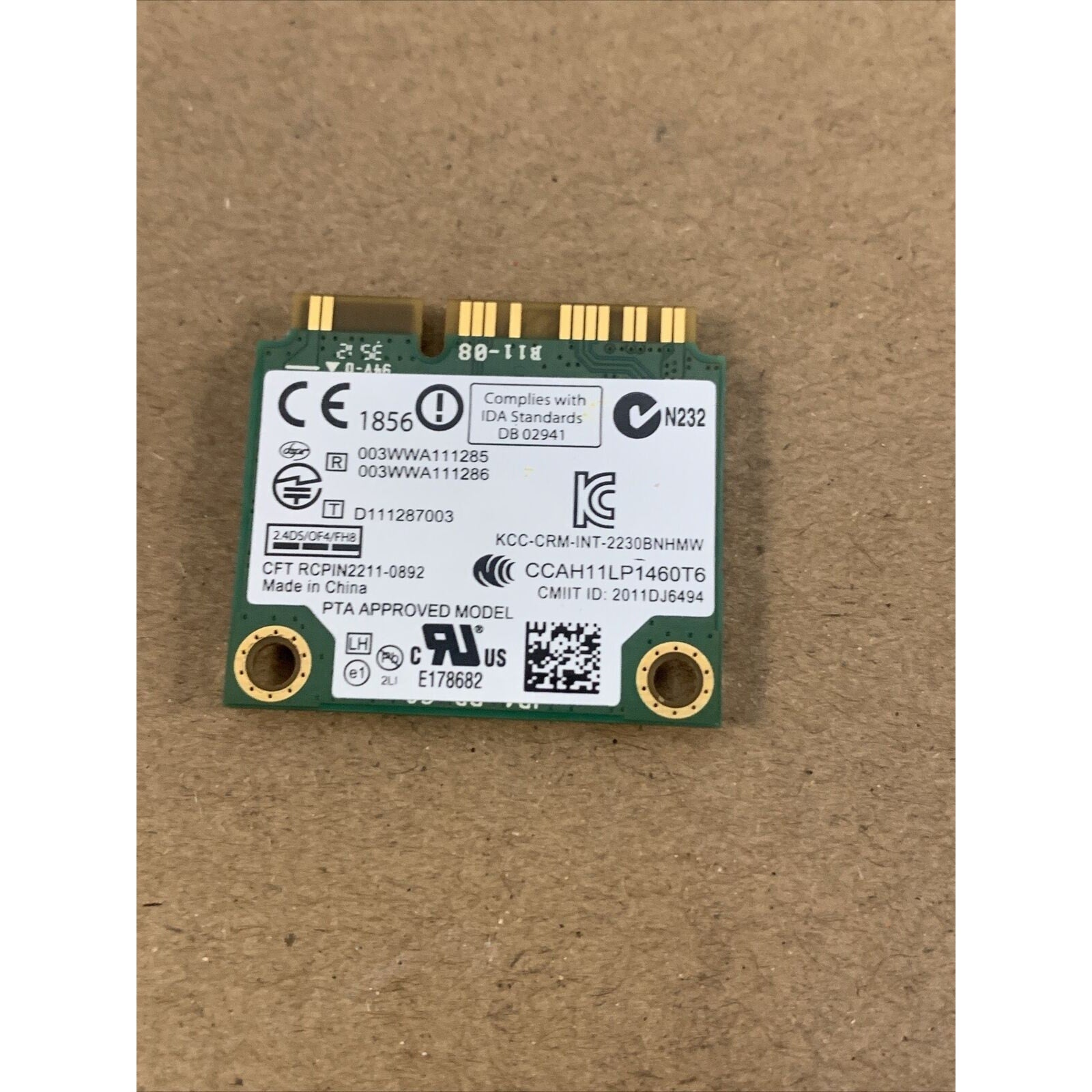 HP Enve 17-J020US 17T-J 17-J Intel Centrino Wireless Card 670290-001 2230BNHMW