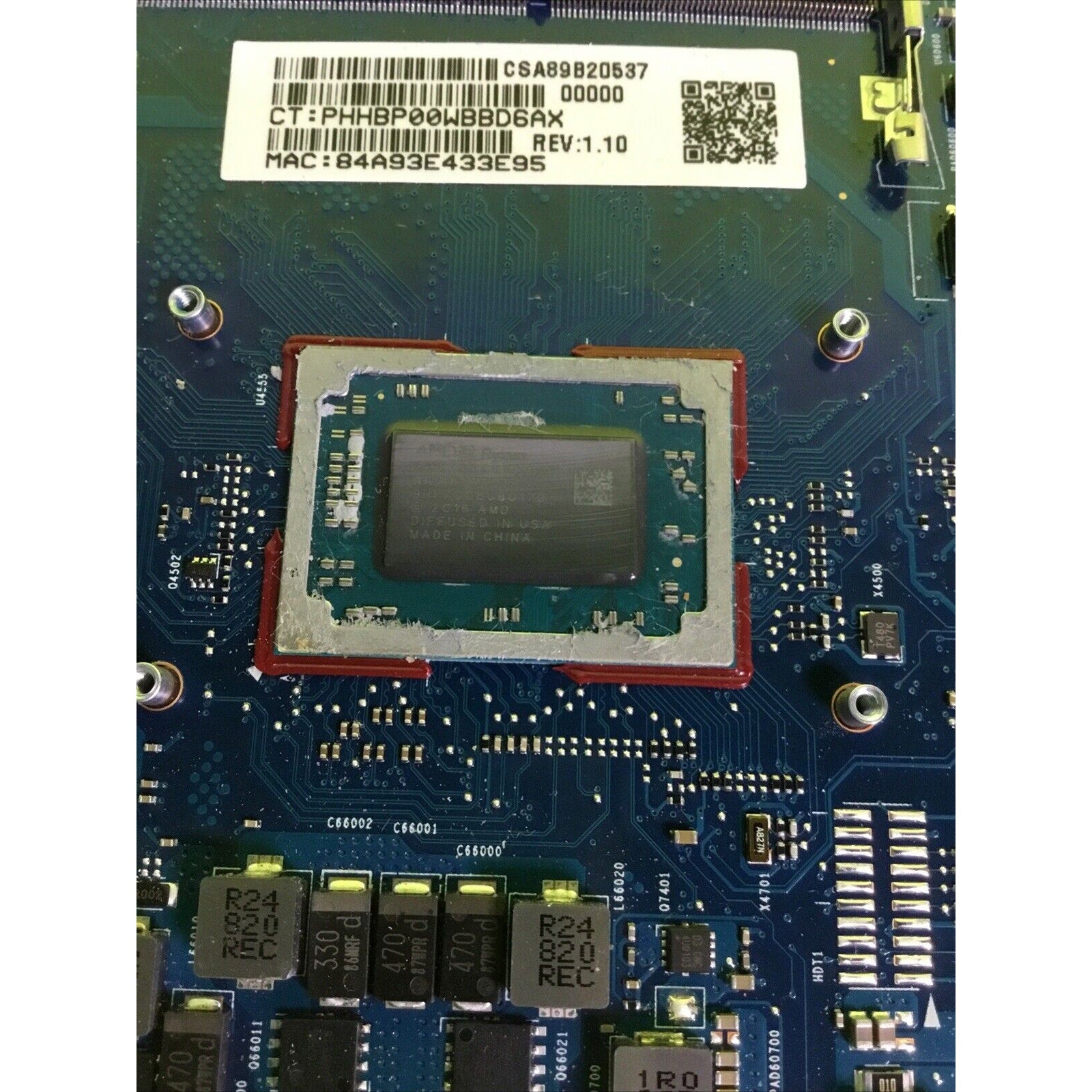 Genuine HP 17-CA Ryzen3 2300U 2GHz Motherboard L22718-601 L22718-001 L22718-501