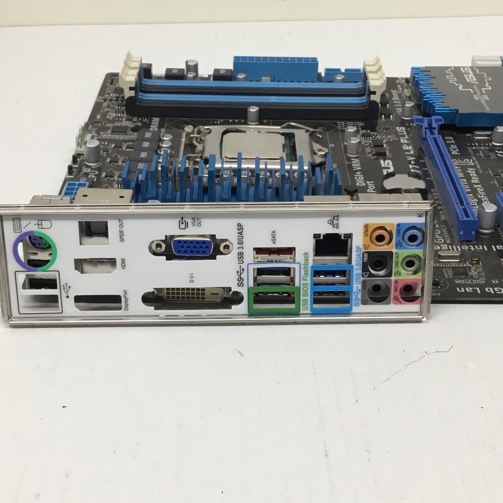 ASUS PBZ77-V Motherboard with I/O Shield