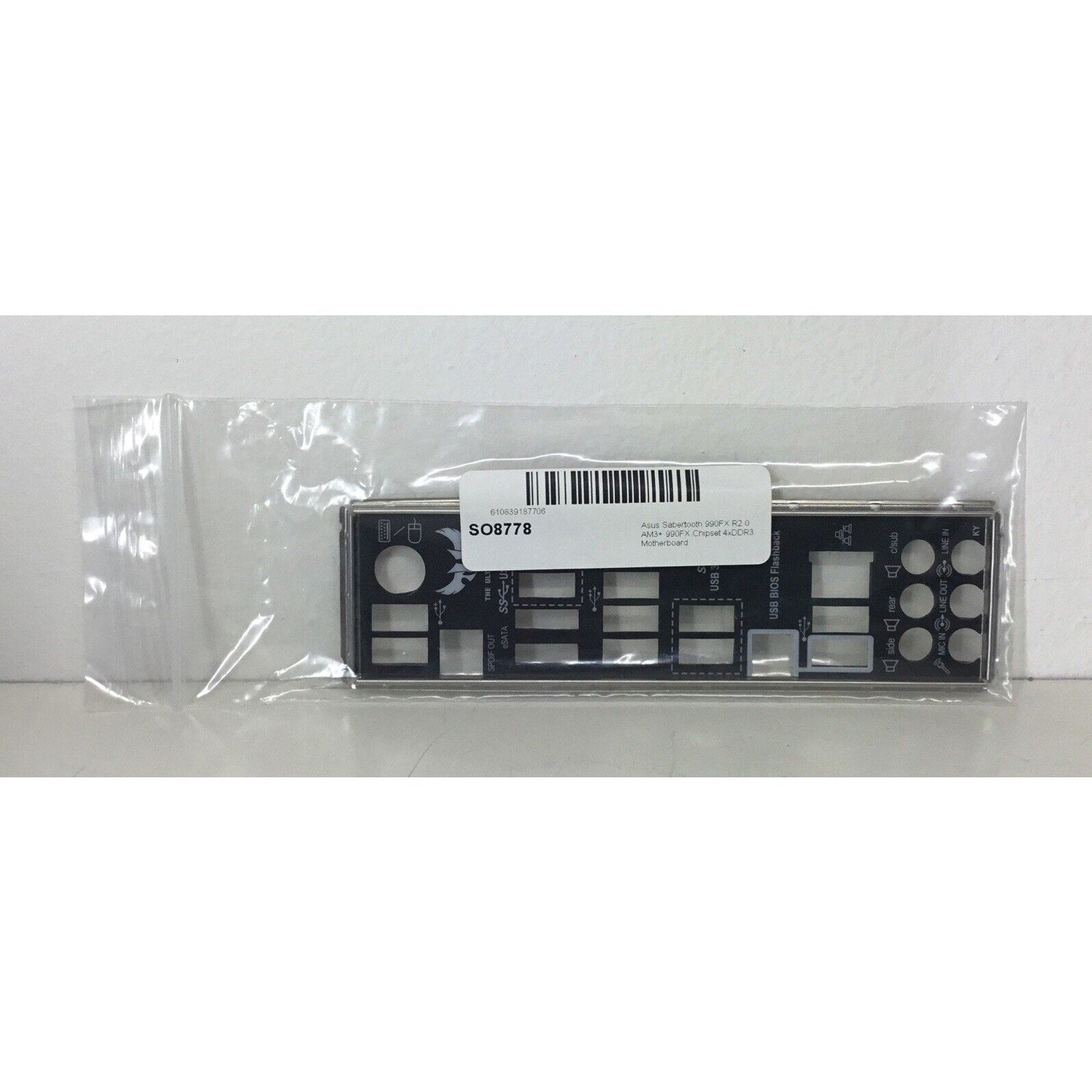 ASUS SABERTOOTH 990FX R2.0 XC Motherboard I/O Shield