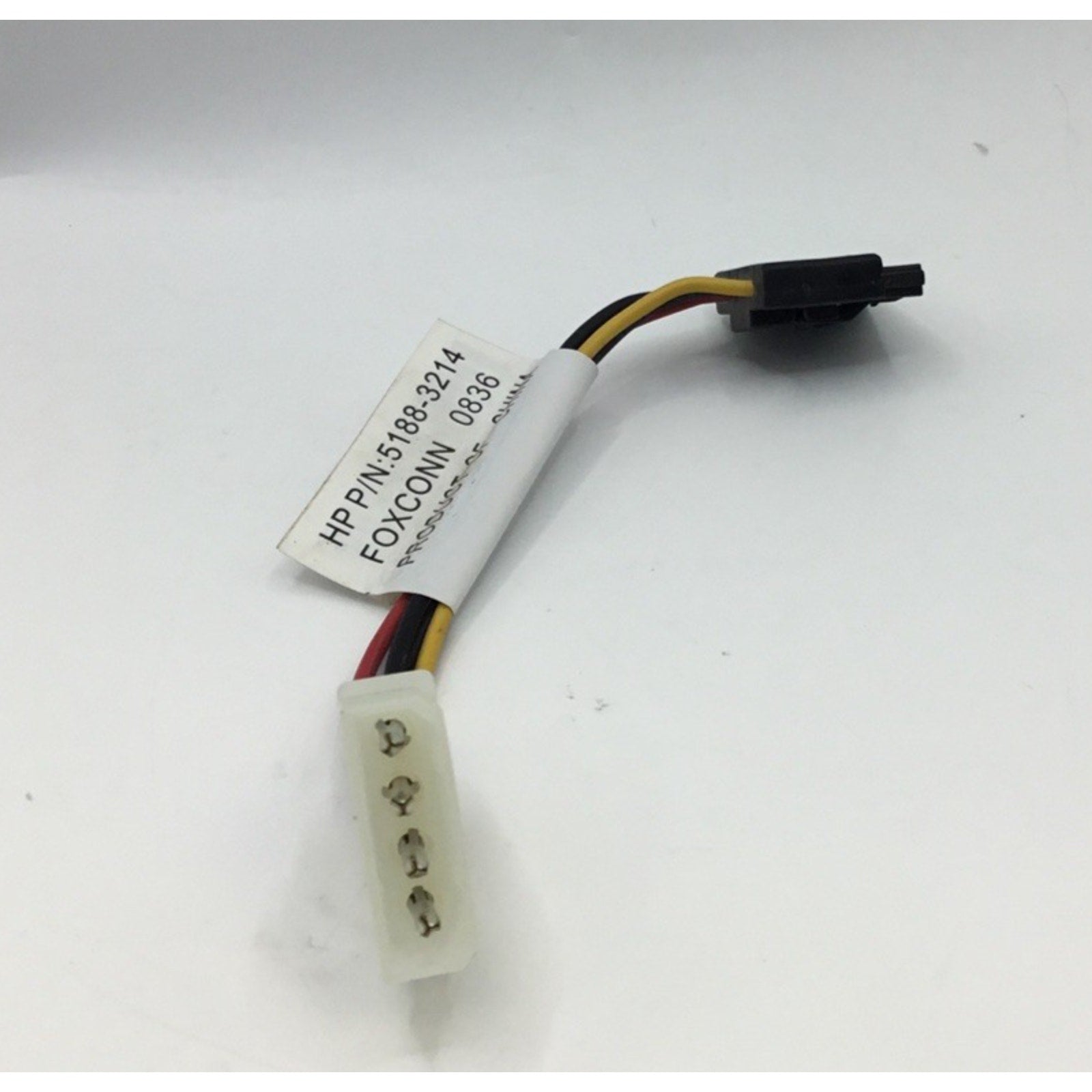 HP SATA Hard Drive Power Adapter Cable P/N 5188-3214 FOXCONN 0836