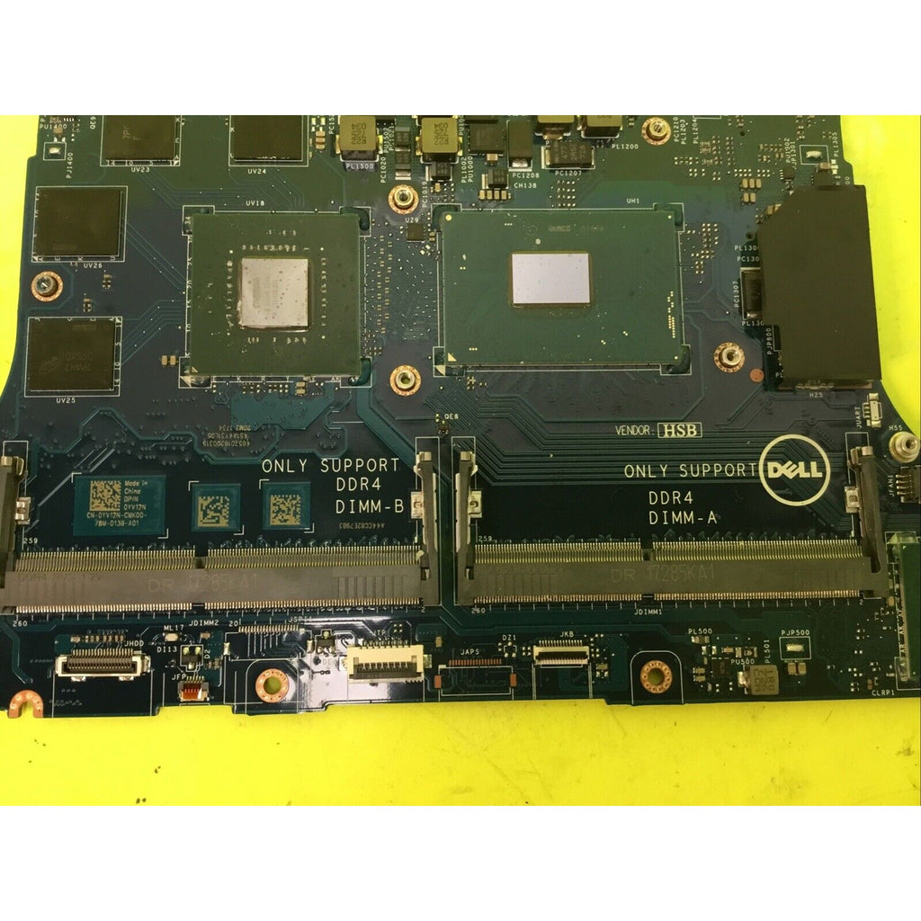 Dell XPS CAM00/01 LA-E331P i5-7300HQ Motherboard FOR PARTS or REPAIR