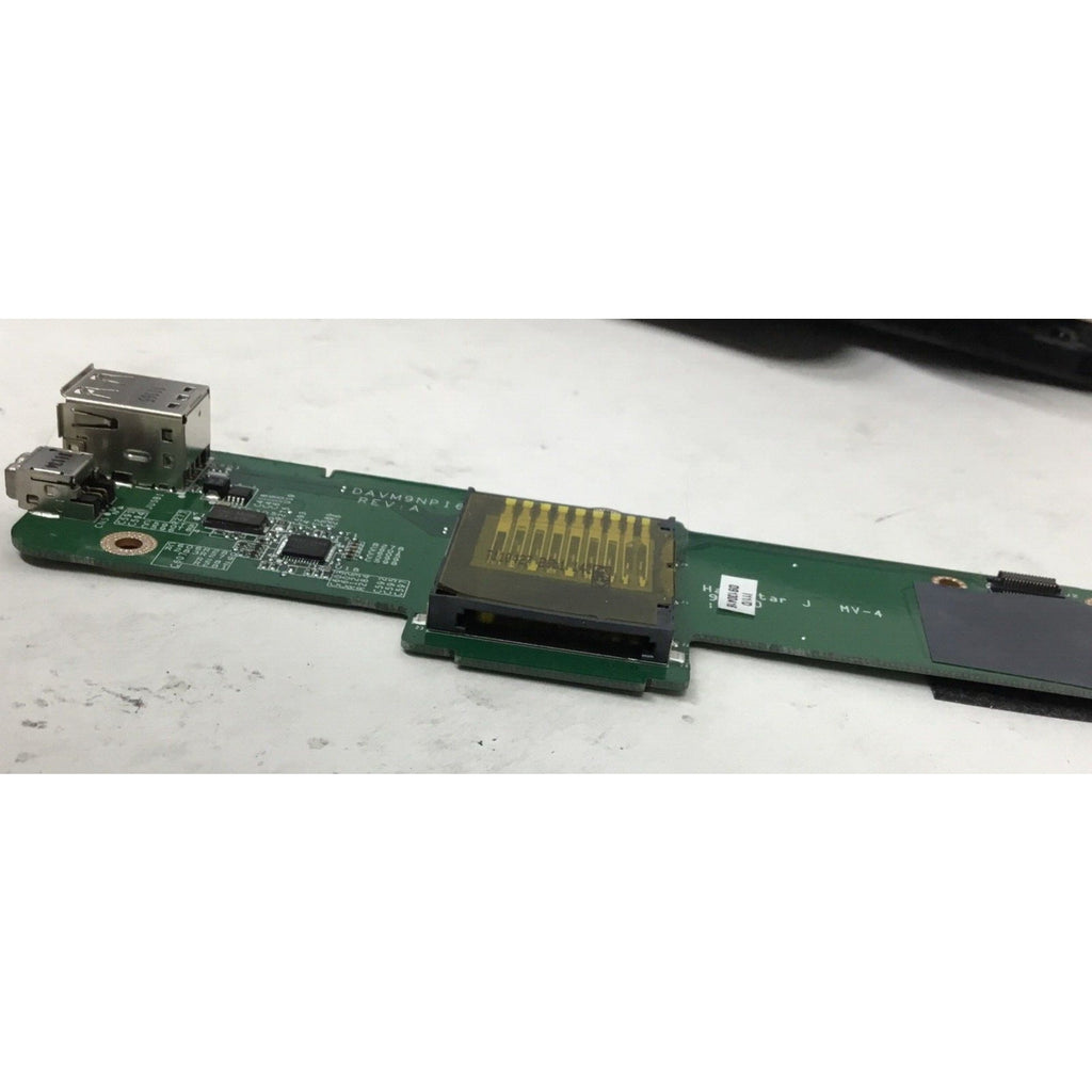 MR76X DAVM9NPI6A0 OEM DELL USB SD CARD READER BOARD VOSTRO 1015 PP37L SERIES