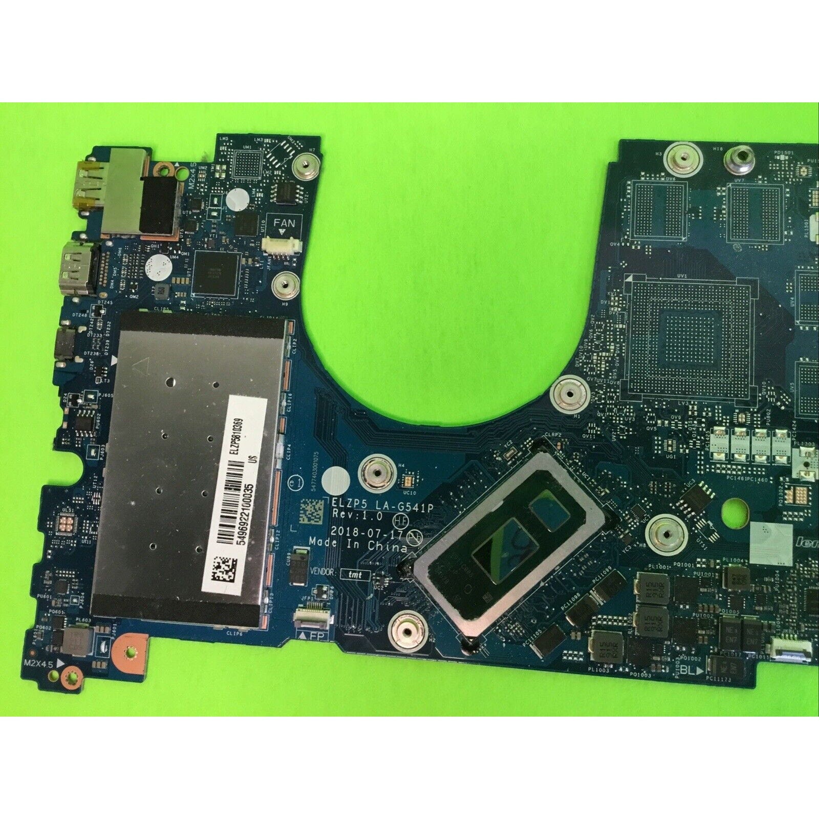 Lenovo YOGA 730-15IW Core i7-8565U 8GB Motherboard ELZP5 LA-G541P FOR PARTS