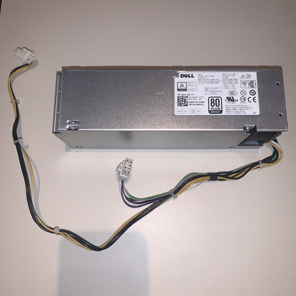 Dell Optiplex 7040 5040 3040 Power Supply D180ES-00 DPS-180AB-18 A 180W L-L