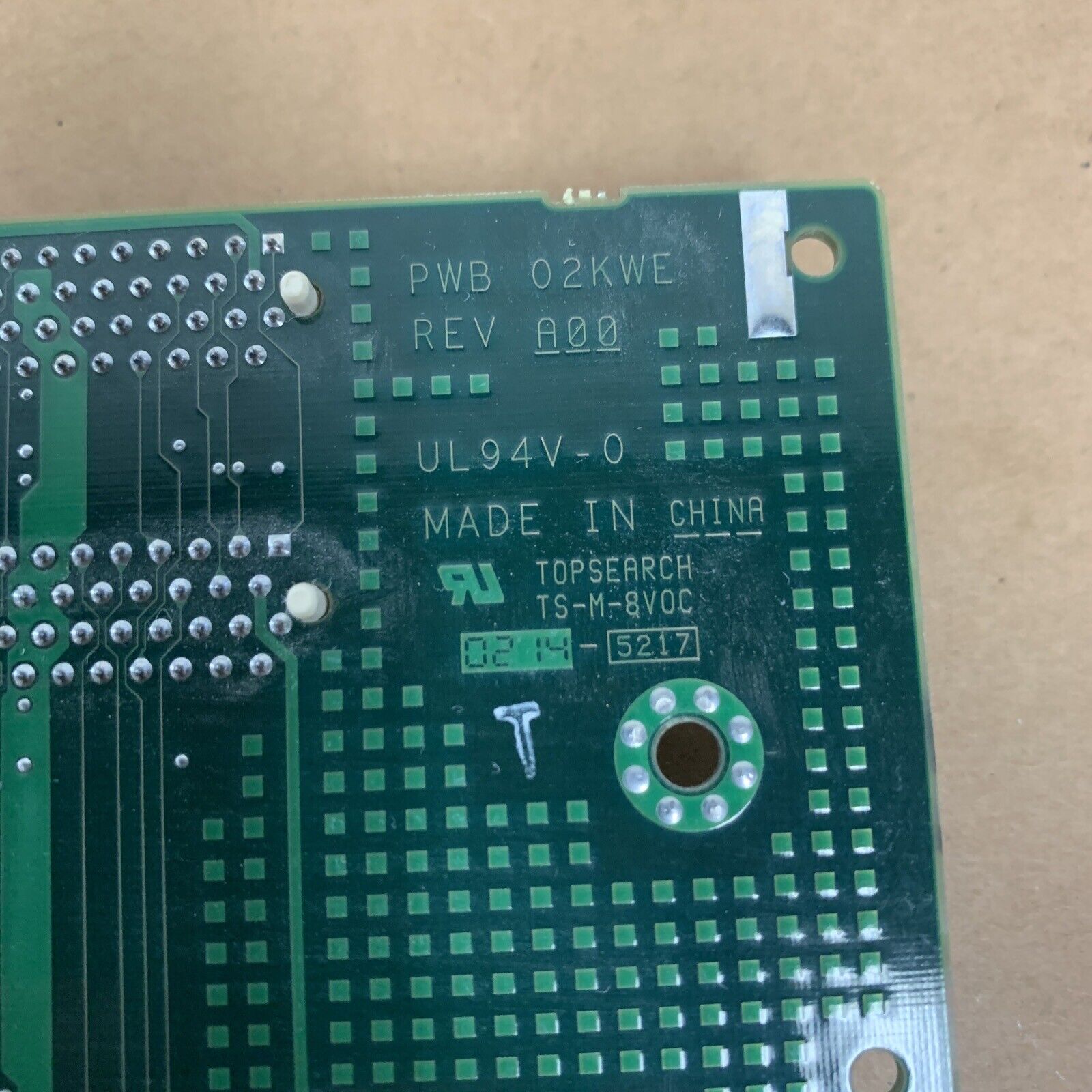 Dell 583XT PCI Expansion Card Slot Riser Board