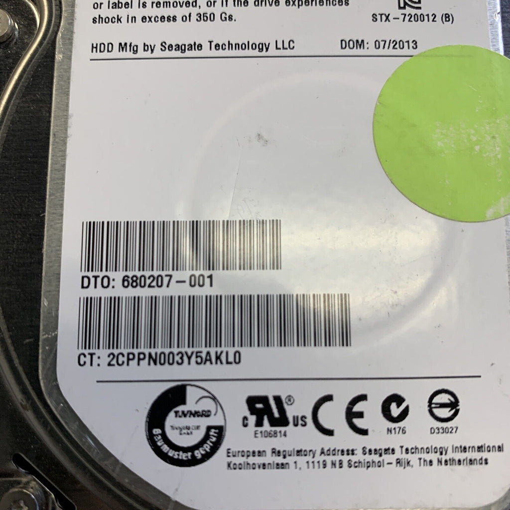 Seagate ST500DM002 1BD142-021 FW:HP73 TK 500gb 3.5" Sata HDD