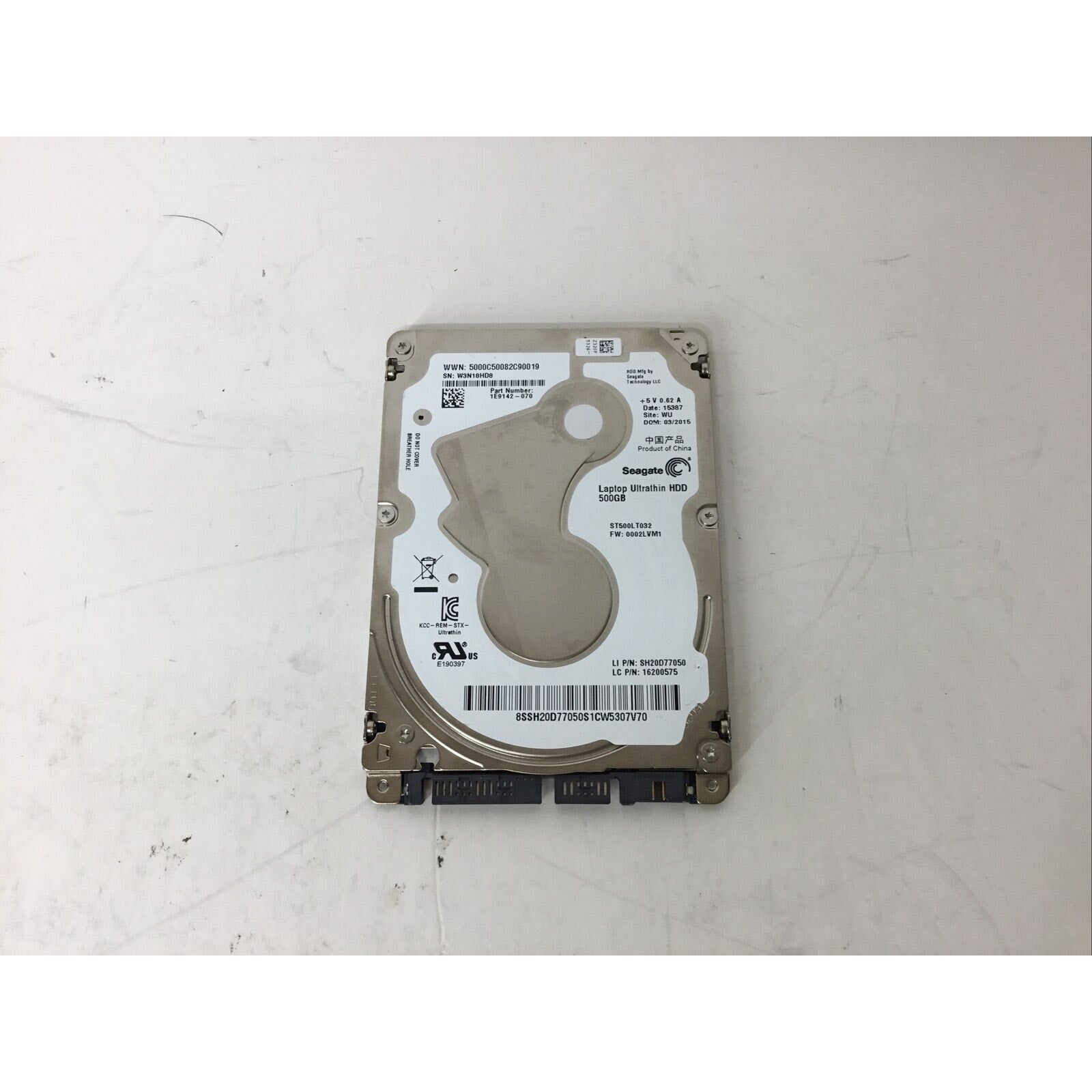 Seagate Laptop Ultrathin HDD 1E9142-070 500GB SATA 2.5"